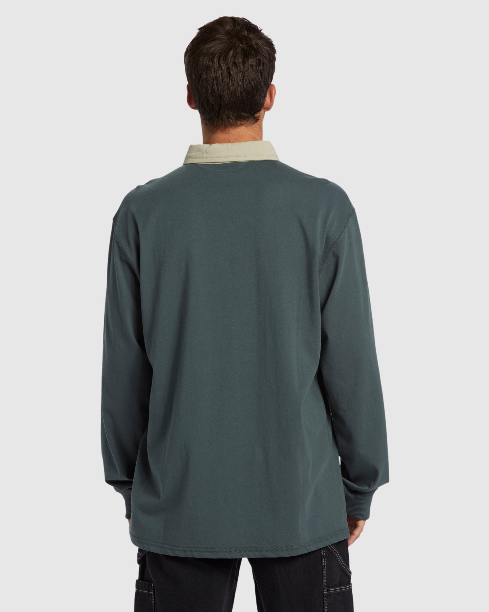 Mens Immortal Rugby Polo Long Sleeve Shirt