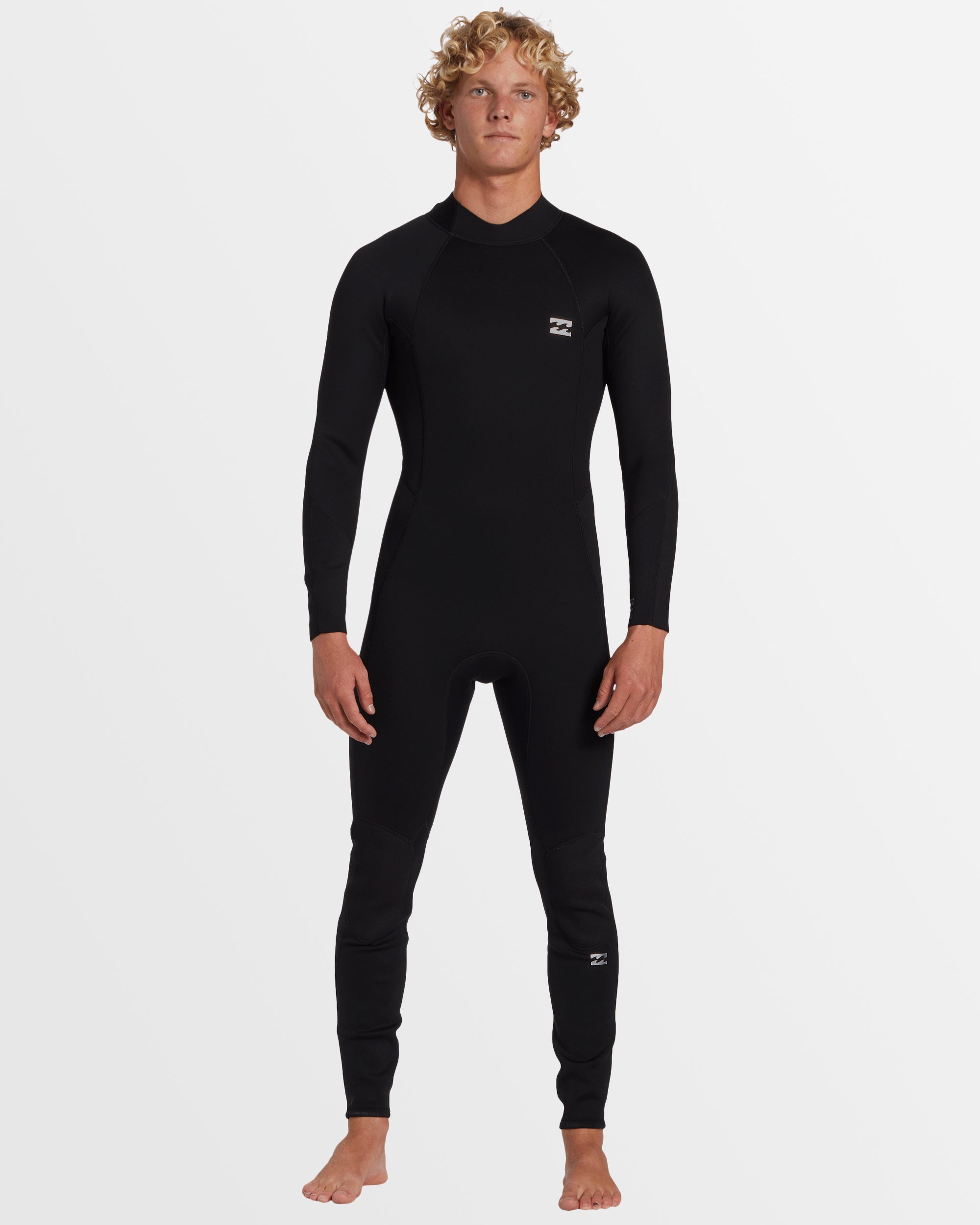Mens 3/2 Foil Back Zip GBS Wetsuit