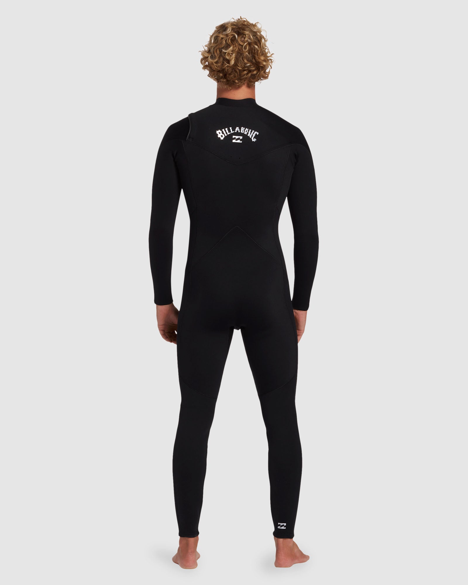 Mens 4/3mm Foil Chest Zip Steamer Wetsuit