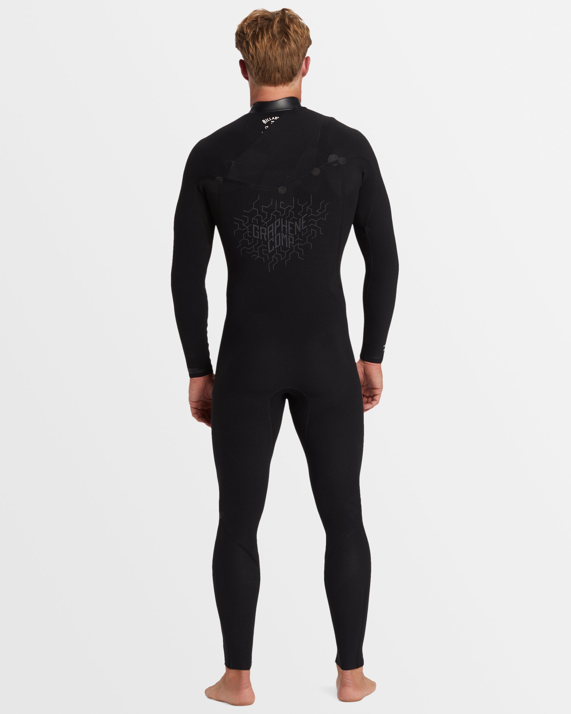 Mens 3/2mm Revolution Natural Chest Zip Wetsuit