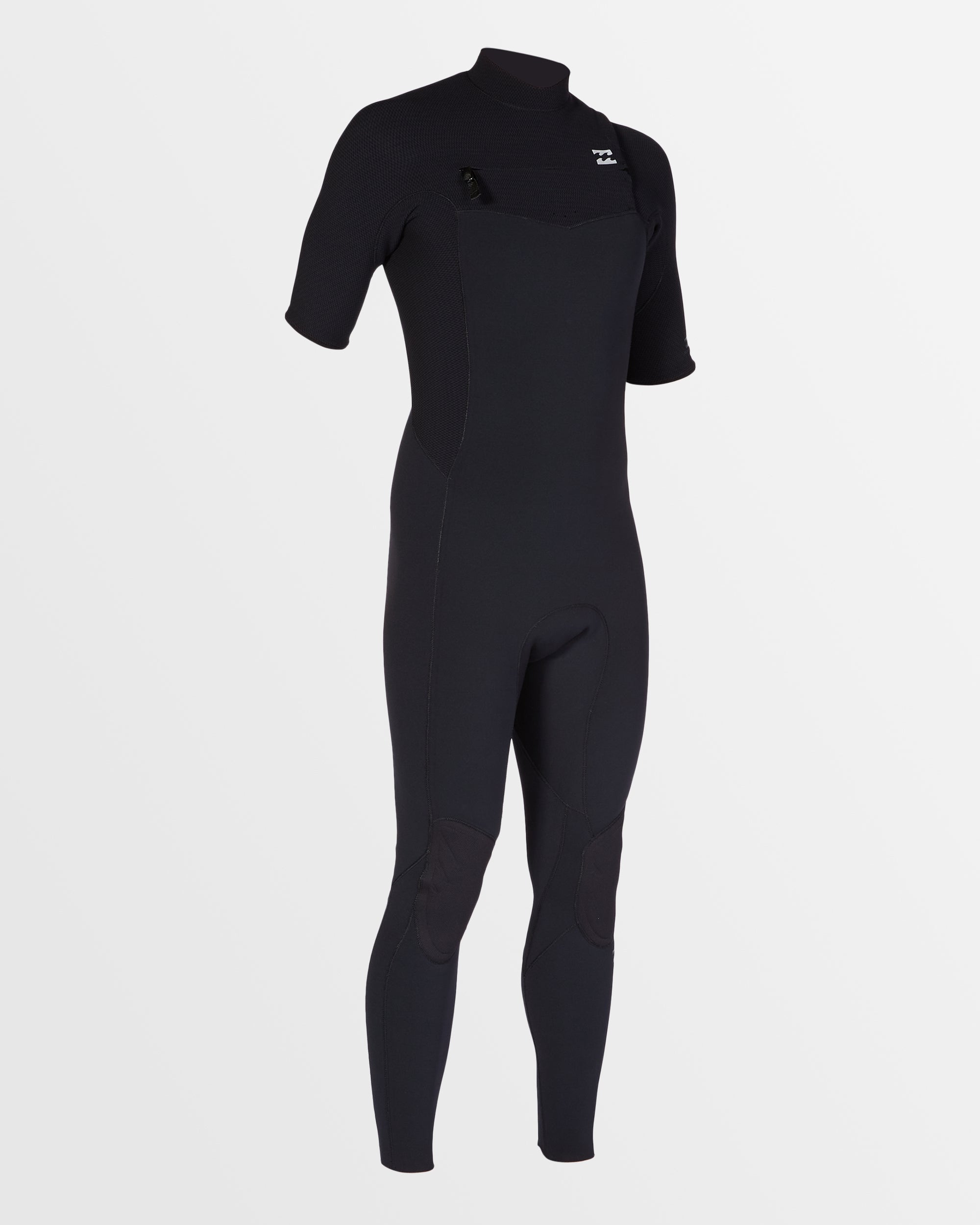 Mens 2/2mm Revo Natural Chest Zip Short Sleeve Fullsuit