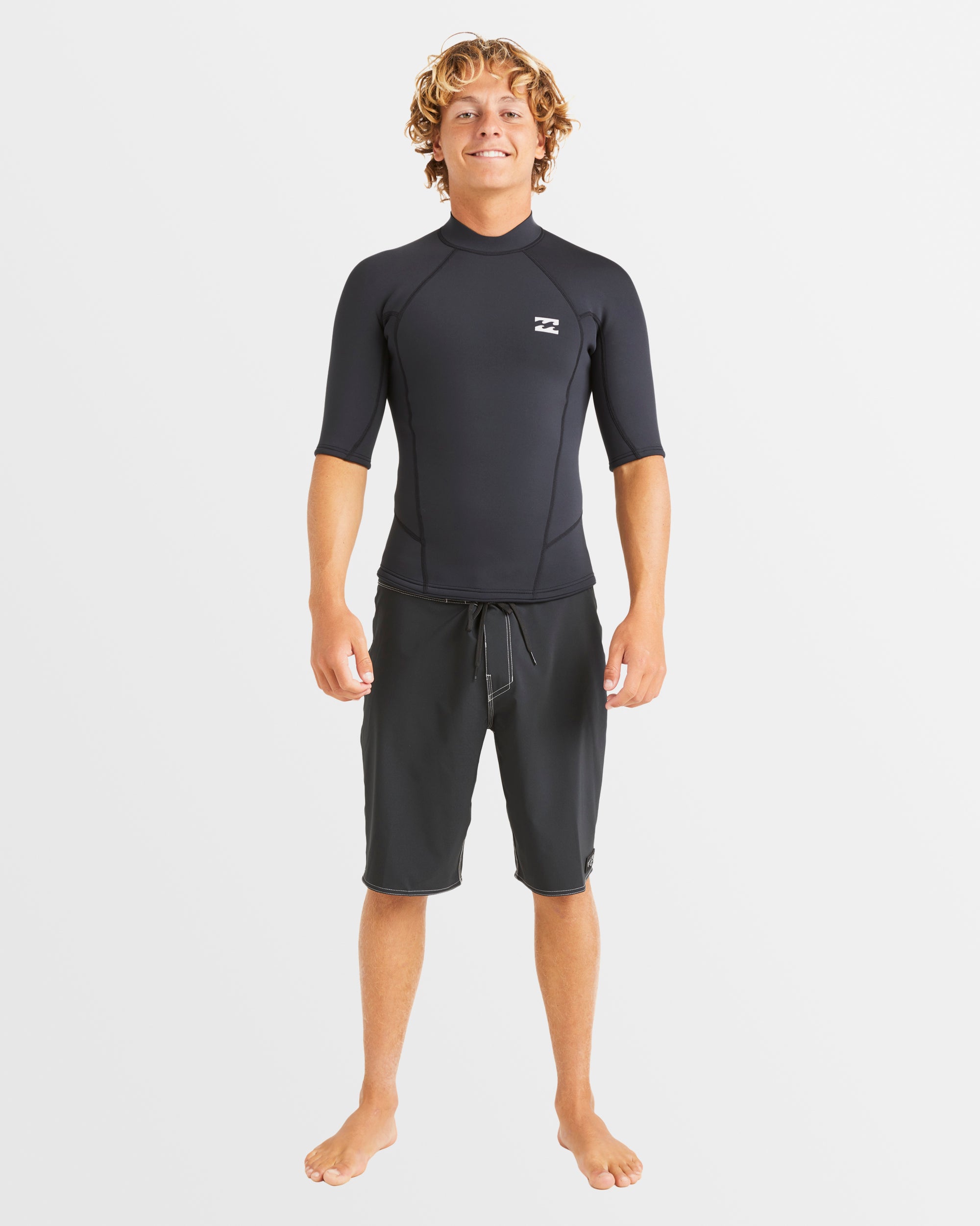 Mens 2/2mm Absolute Short Sleeve Wetsuit top