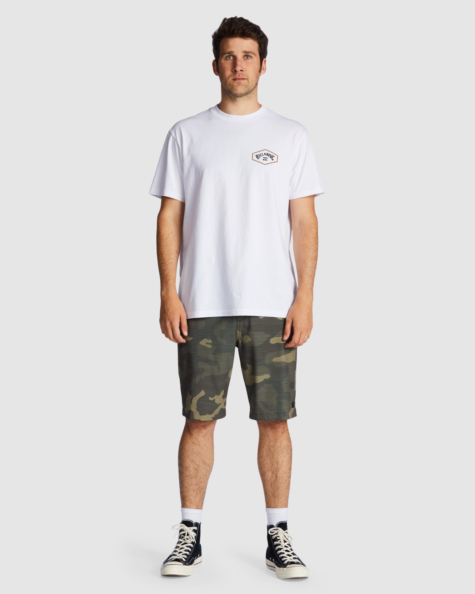 Mens Crossfire Slub Submersible 21" Shorts