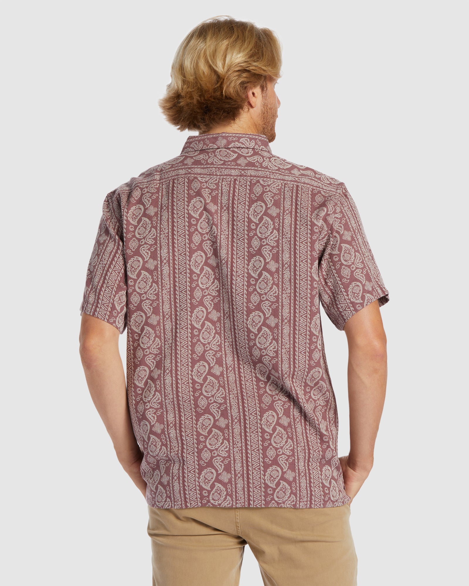 Mens Sundays Jacquard Shirt
