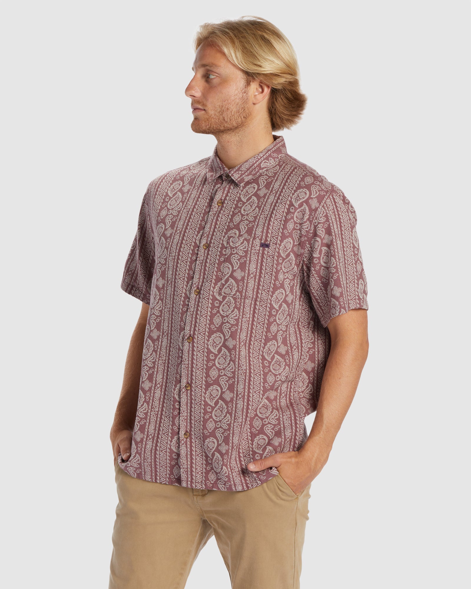 Mens Sundays Jacquard Shirt