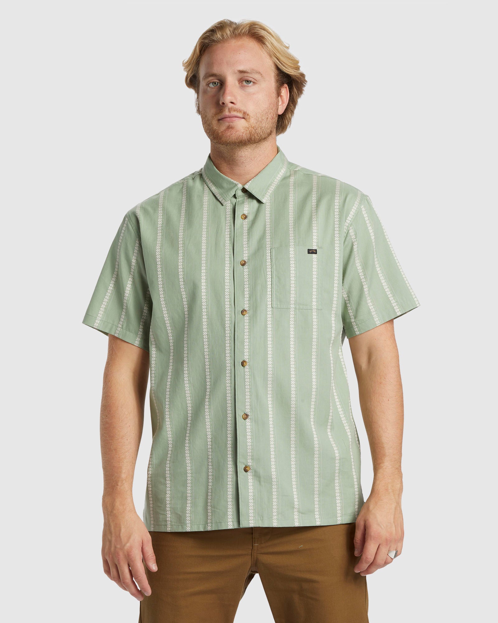 Mens Sundays Jacquard Shirt