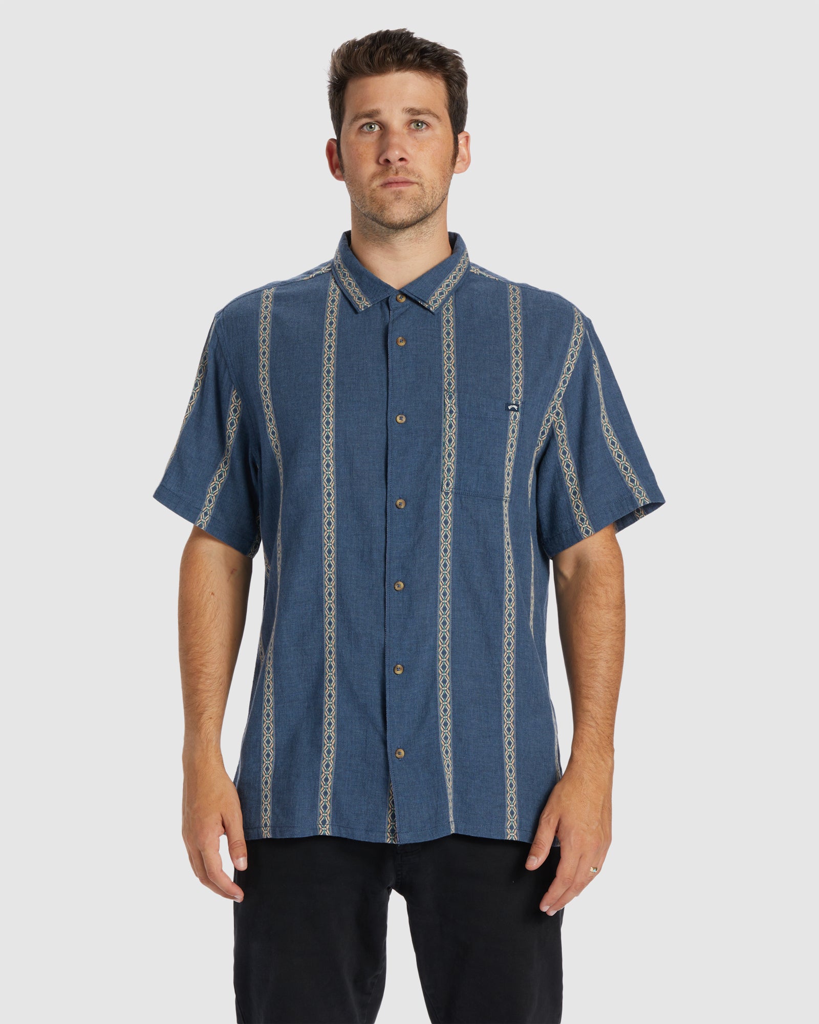 Mens Sundays Jacquard Shirt