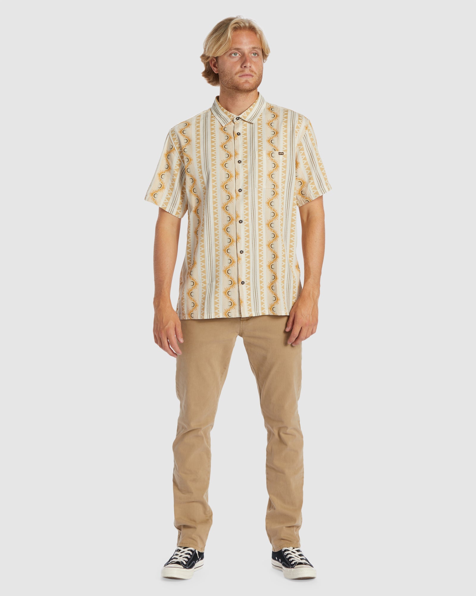 Mens Sundays Jacquard Shirt