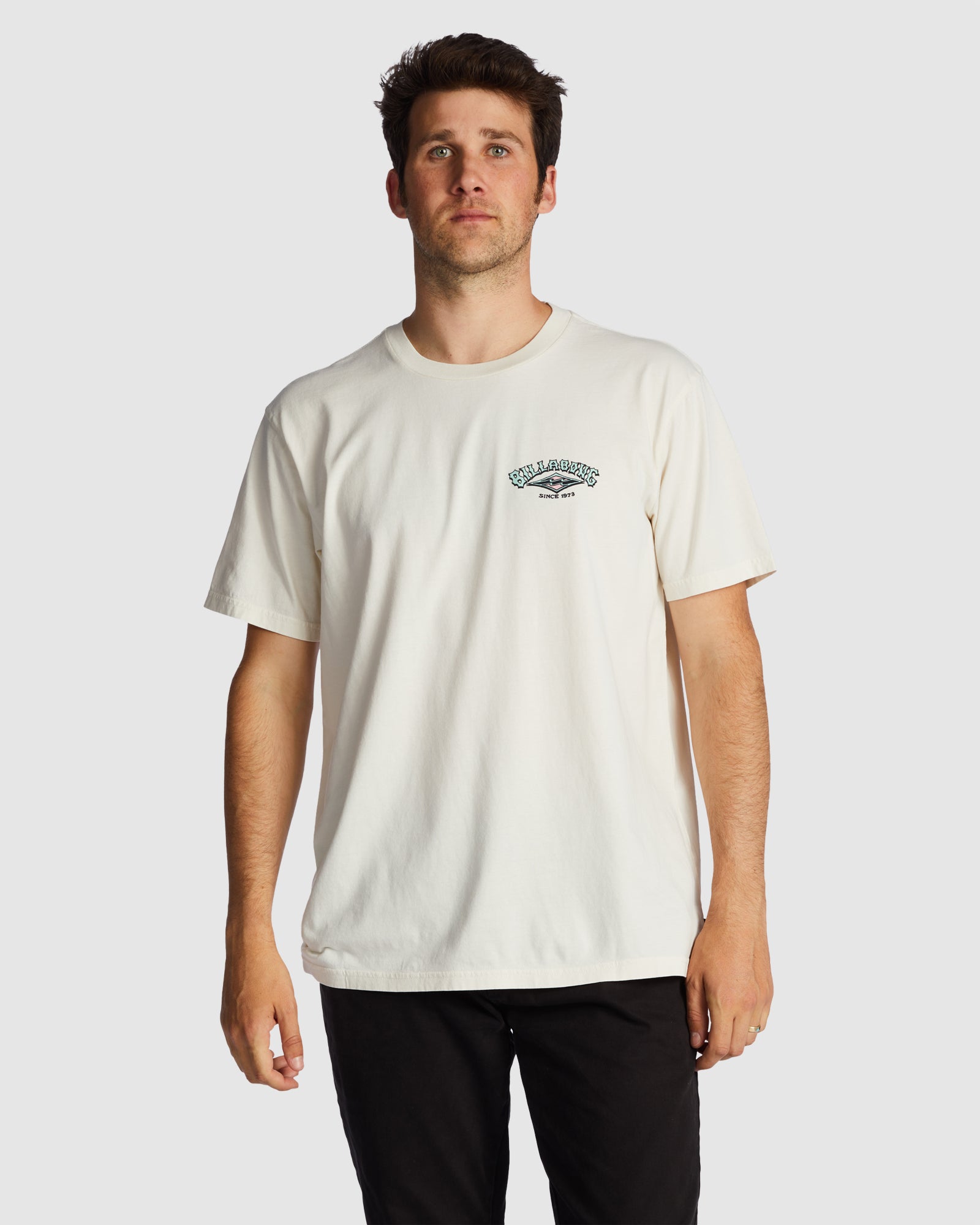 Mens Arch Wave Washed T-Shirt