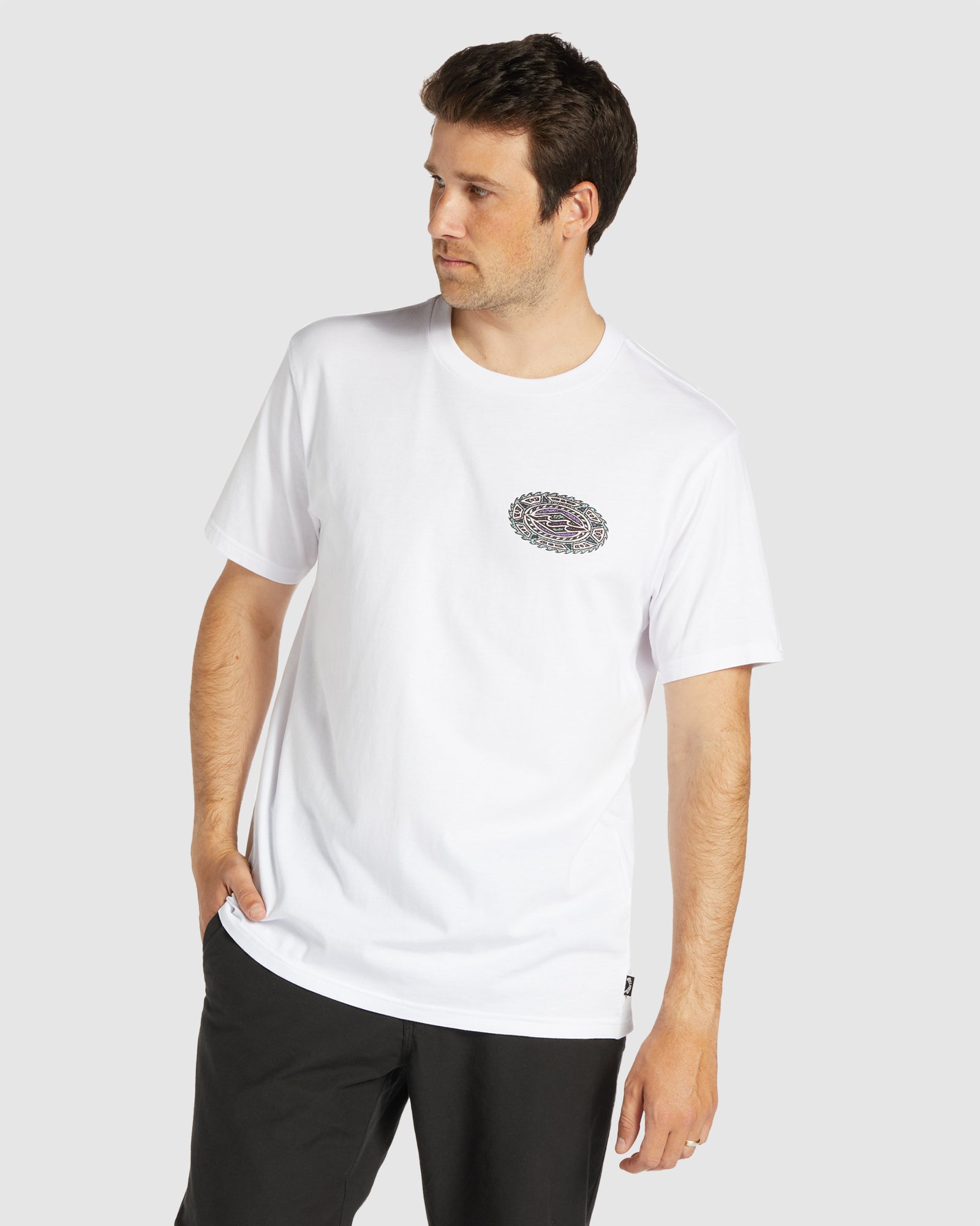Mens Crayon Wave T-Shirt