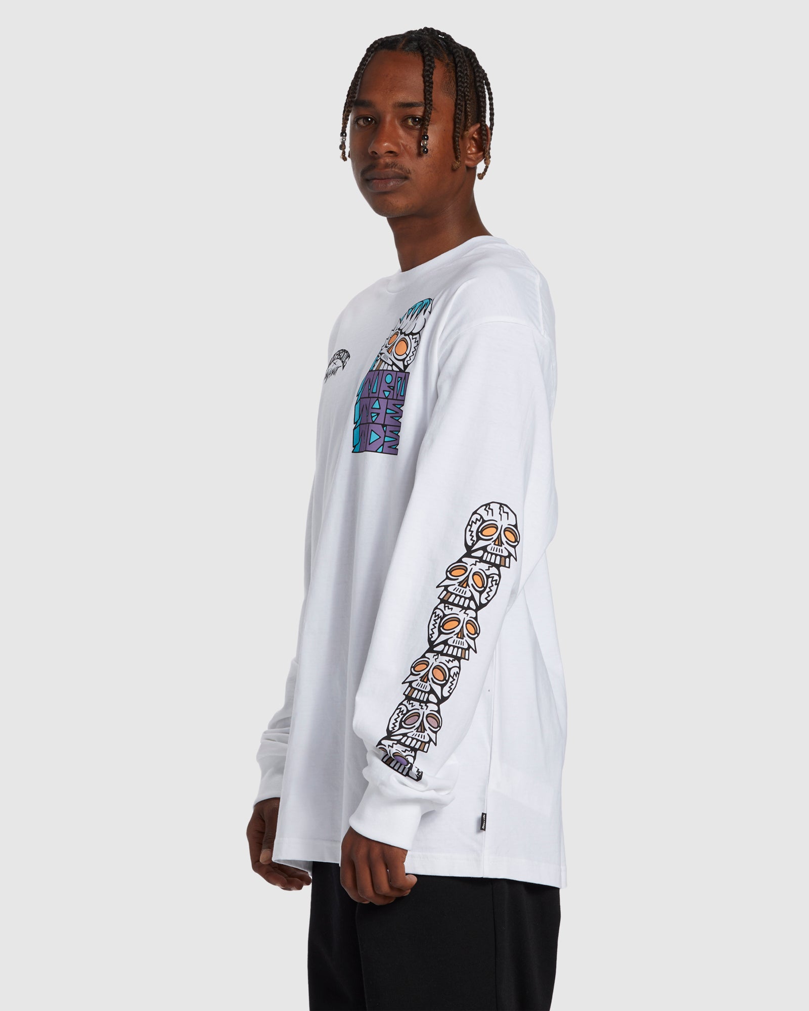 Mens Skulls OG Long Sleeve T-Shirt