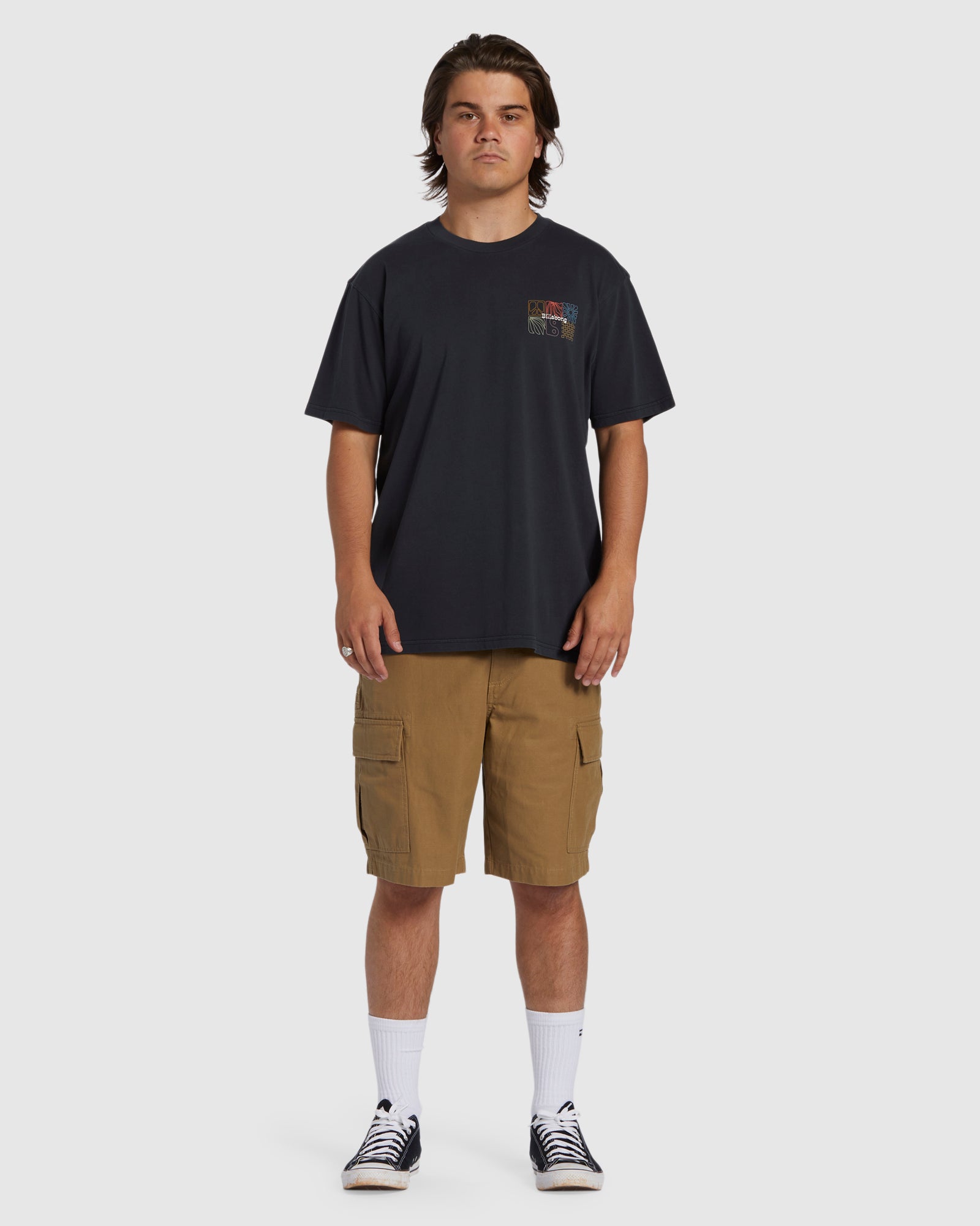 Mens Reflections Wave Wash T-Shirt