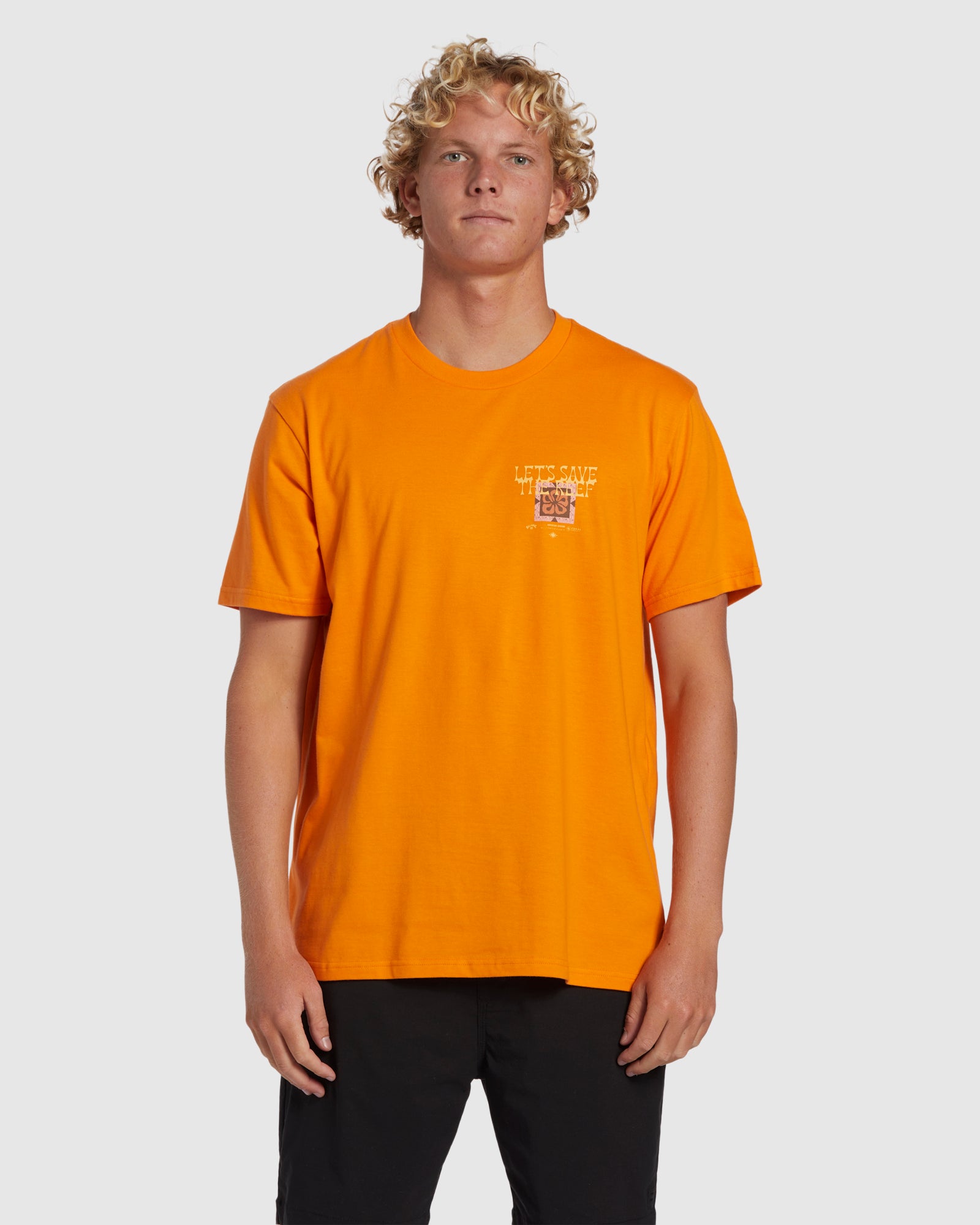 Mens Coral Gardeners Tiki Reef T-Shirt