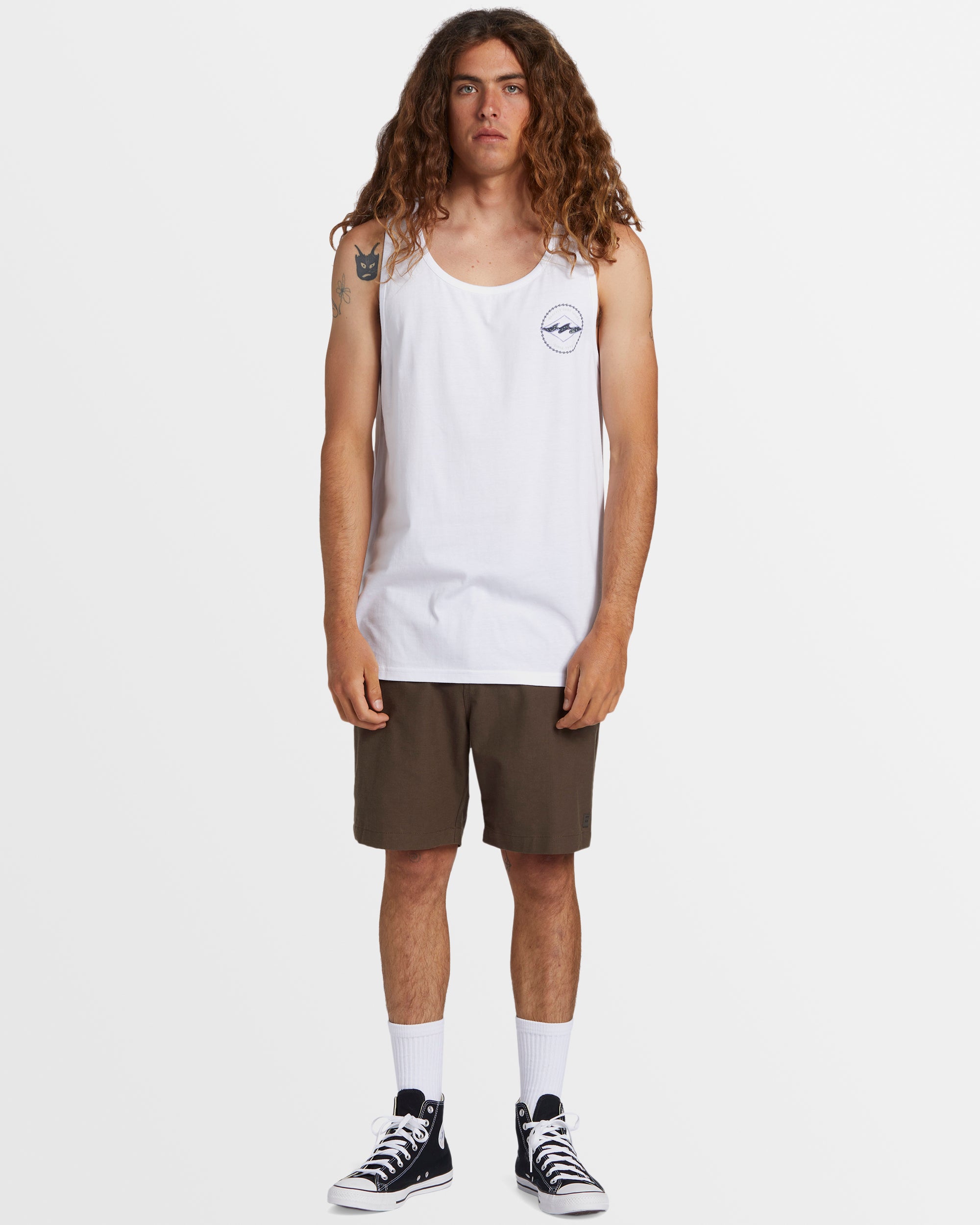 Mens Rotor Diamond Tank Top