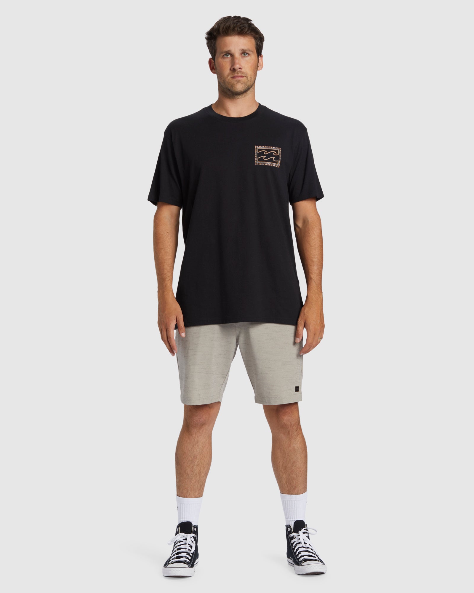 Mens Crayon Wave T-Shirt