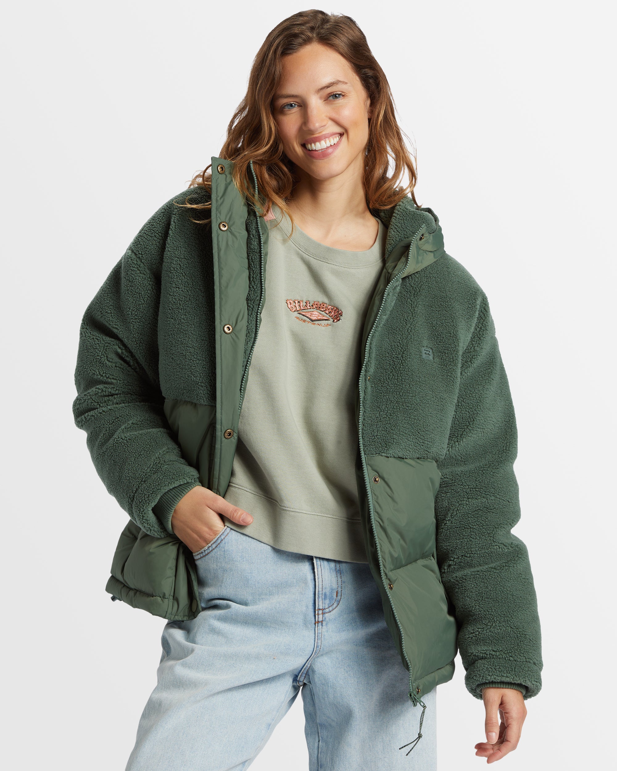 Womens Love Trip Puffer Jackets