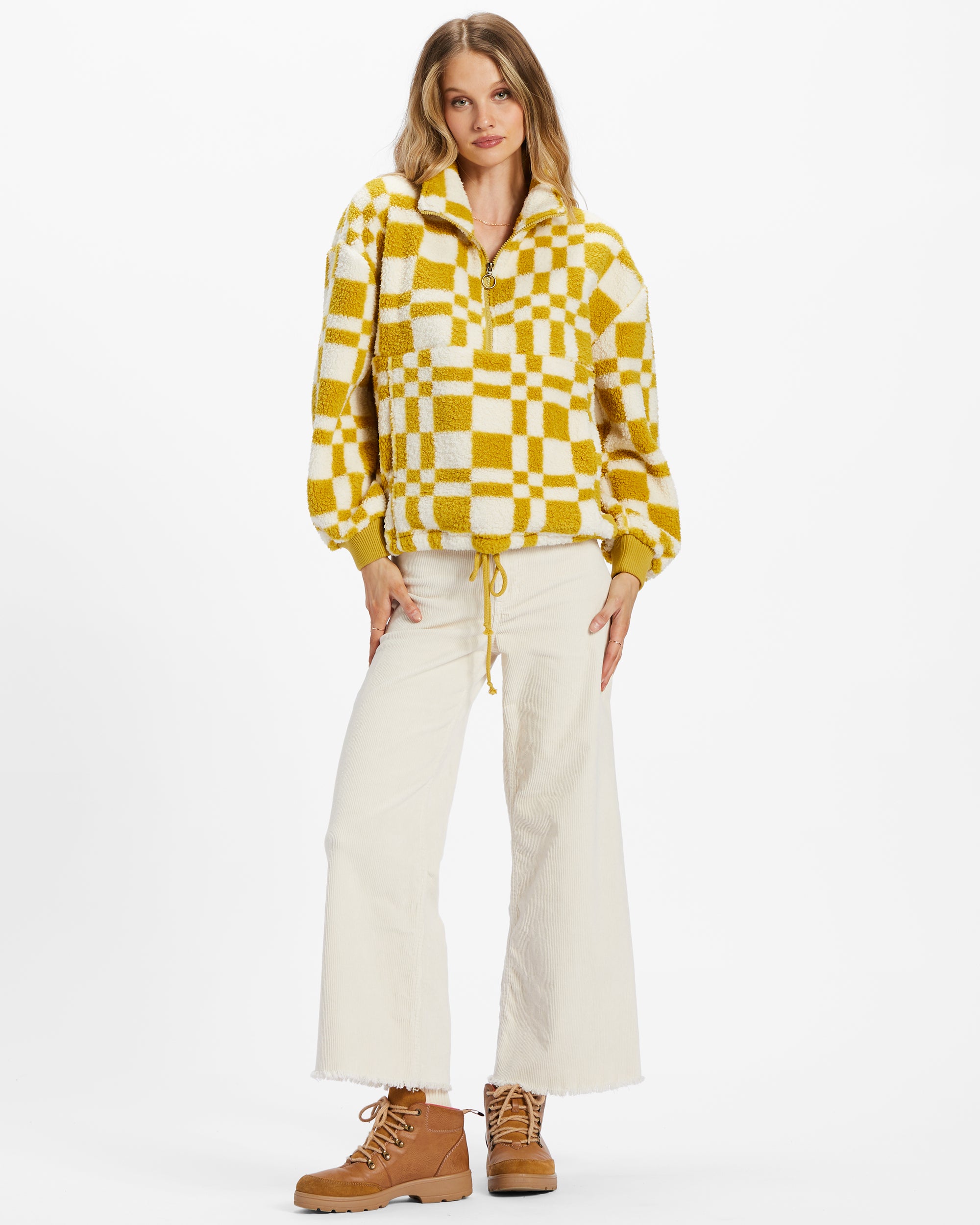 Womens Time Off Half-Zip Fleece Pullover