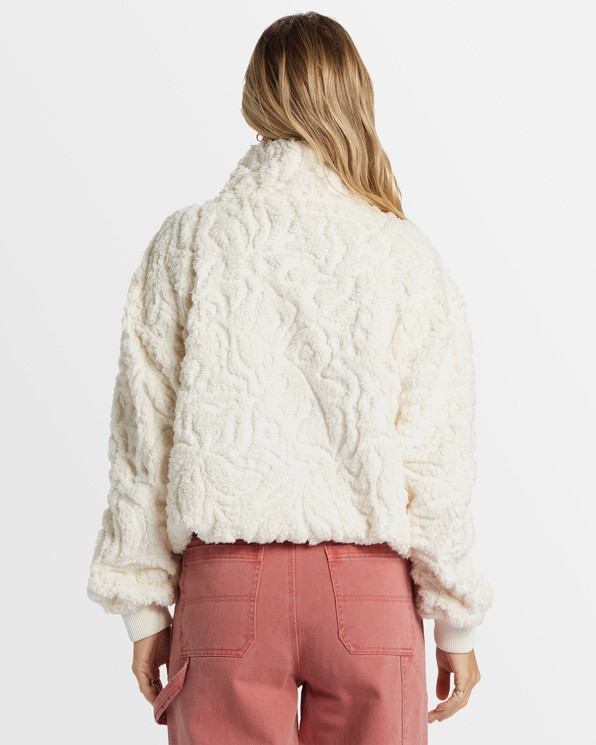 Womens Time Off Half-Zip Fleece Pullover