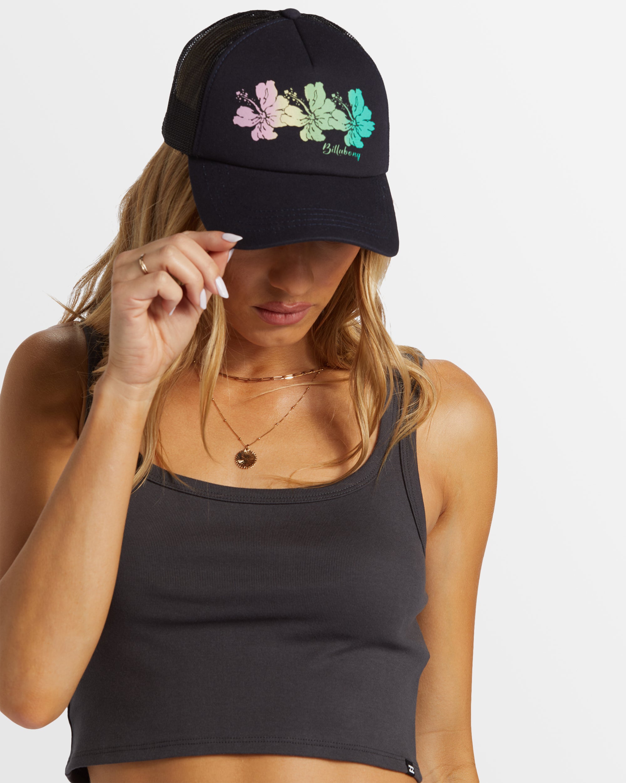 Womens Aloha Forever Trucker Cap