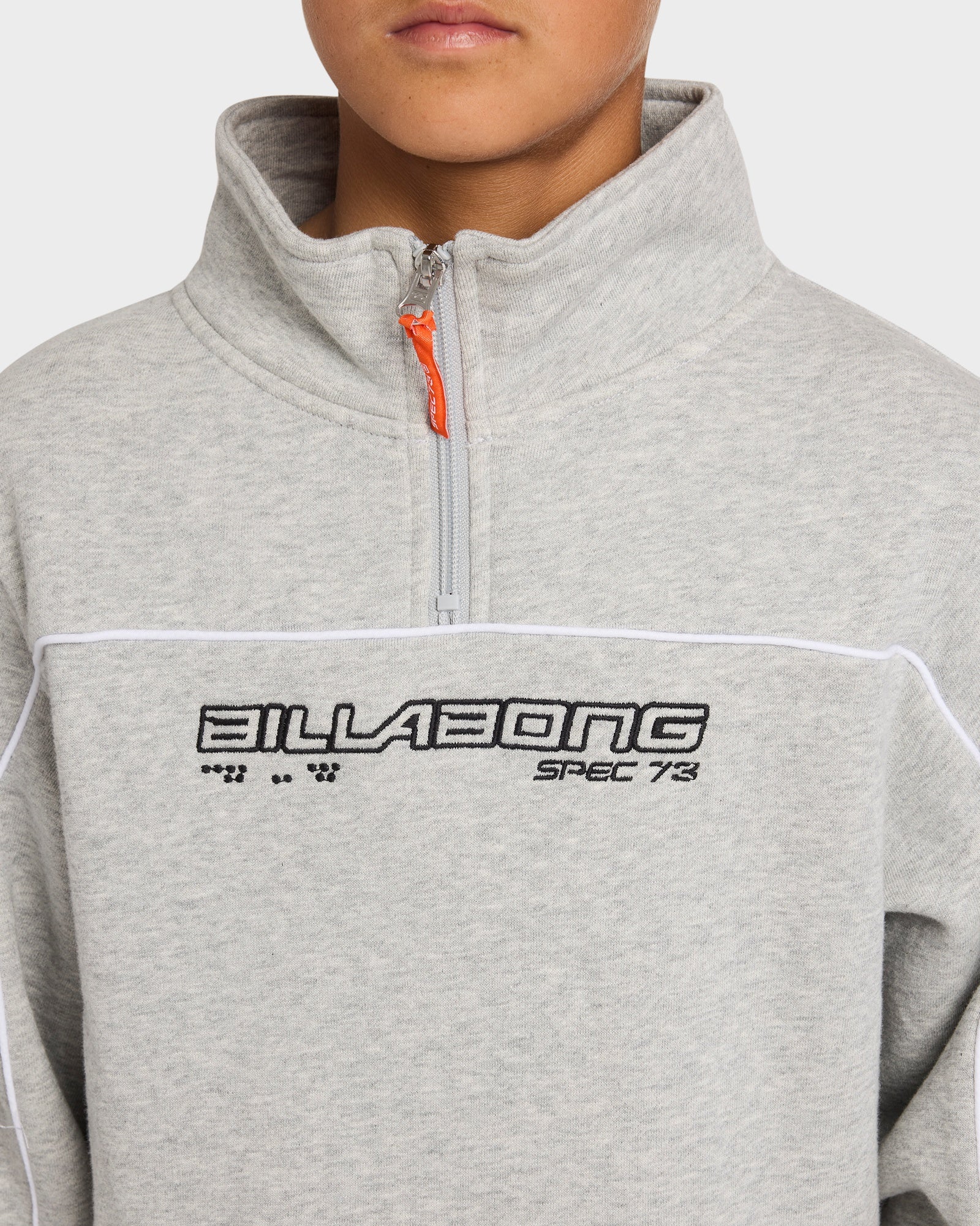 Boys 8-16 Spec Quarter Zip Fleece Pullover