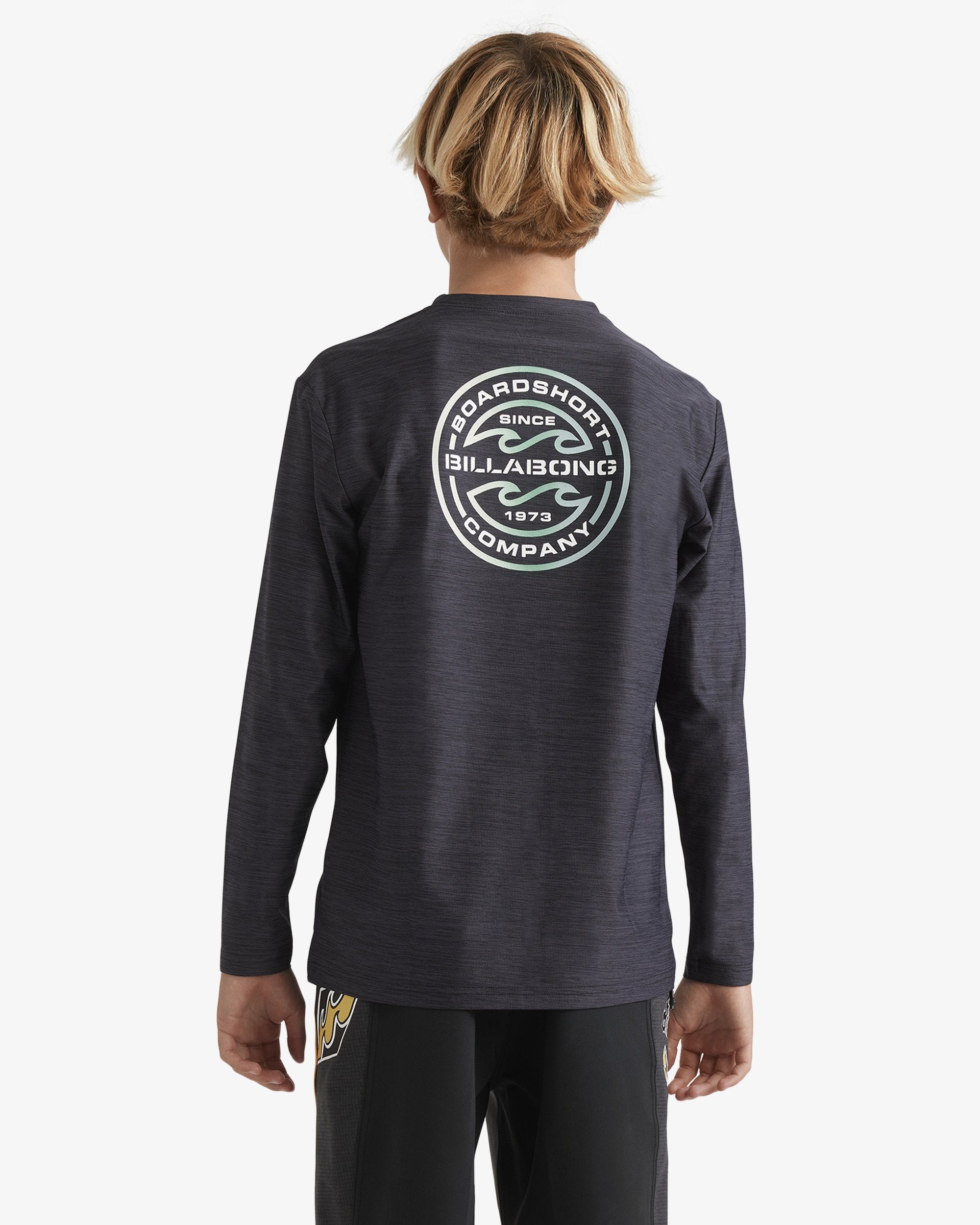 Boys 8-16 Rotor Shorline Long Sleeve Rash Vest
