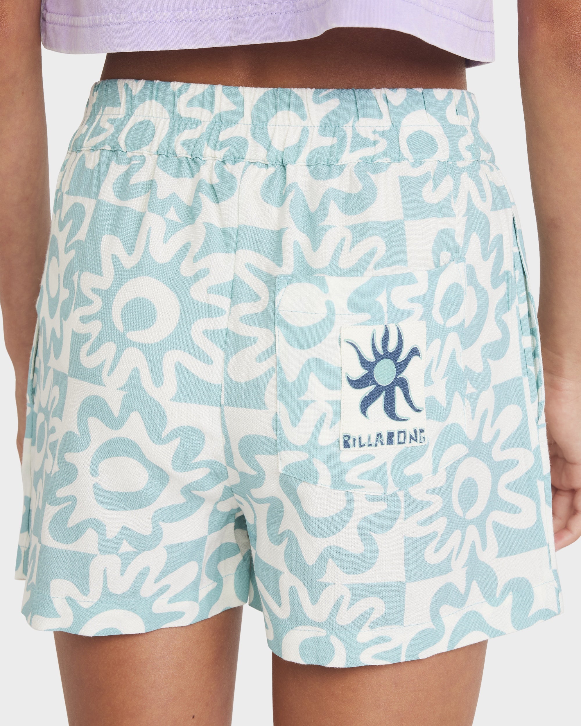 Girls 6-16 Lost On You Elastic Waist Shorts