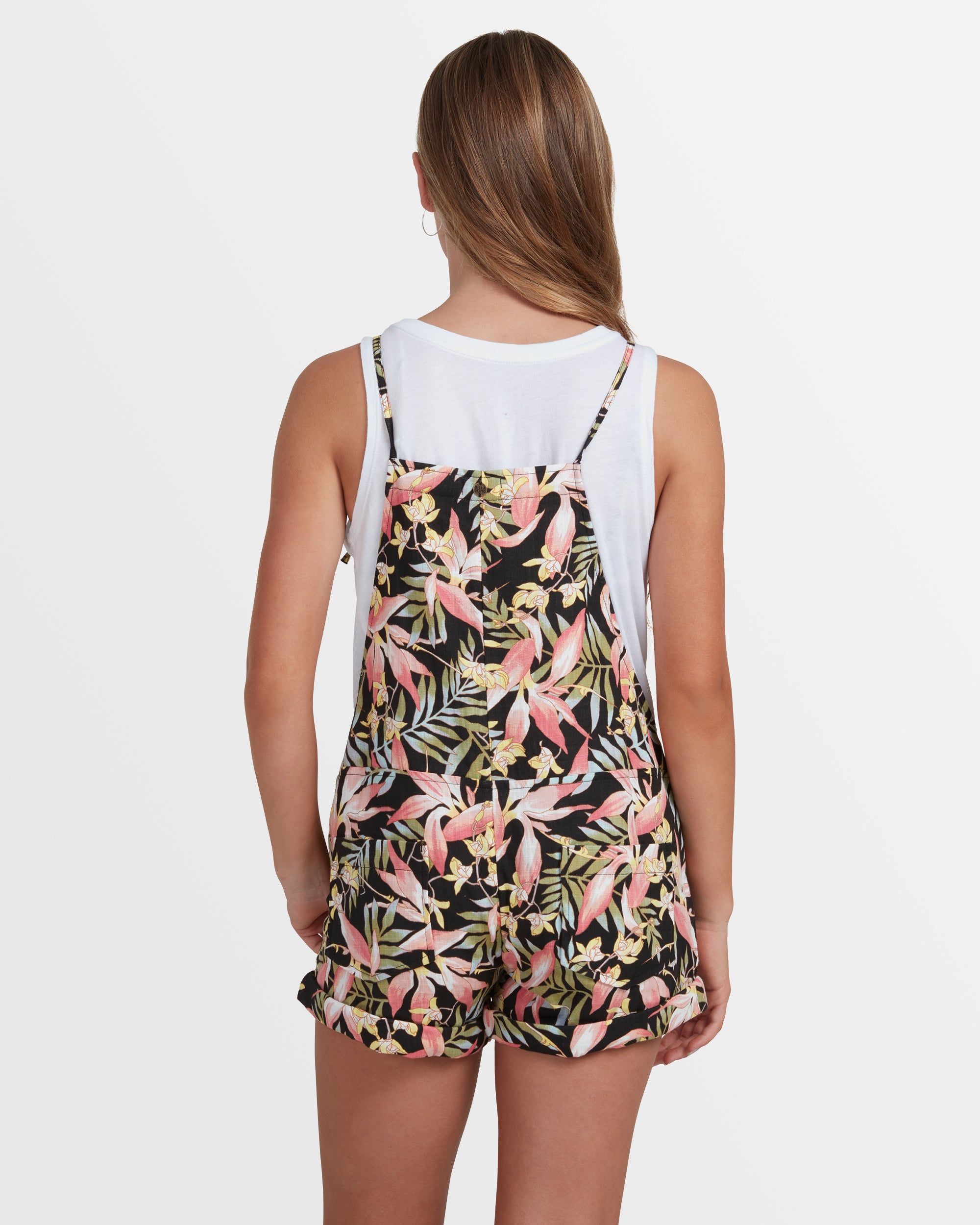 Girls 4-14 Love Palms Montana Playsuit