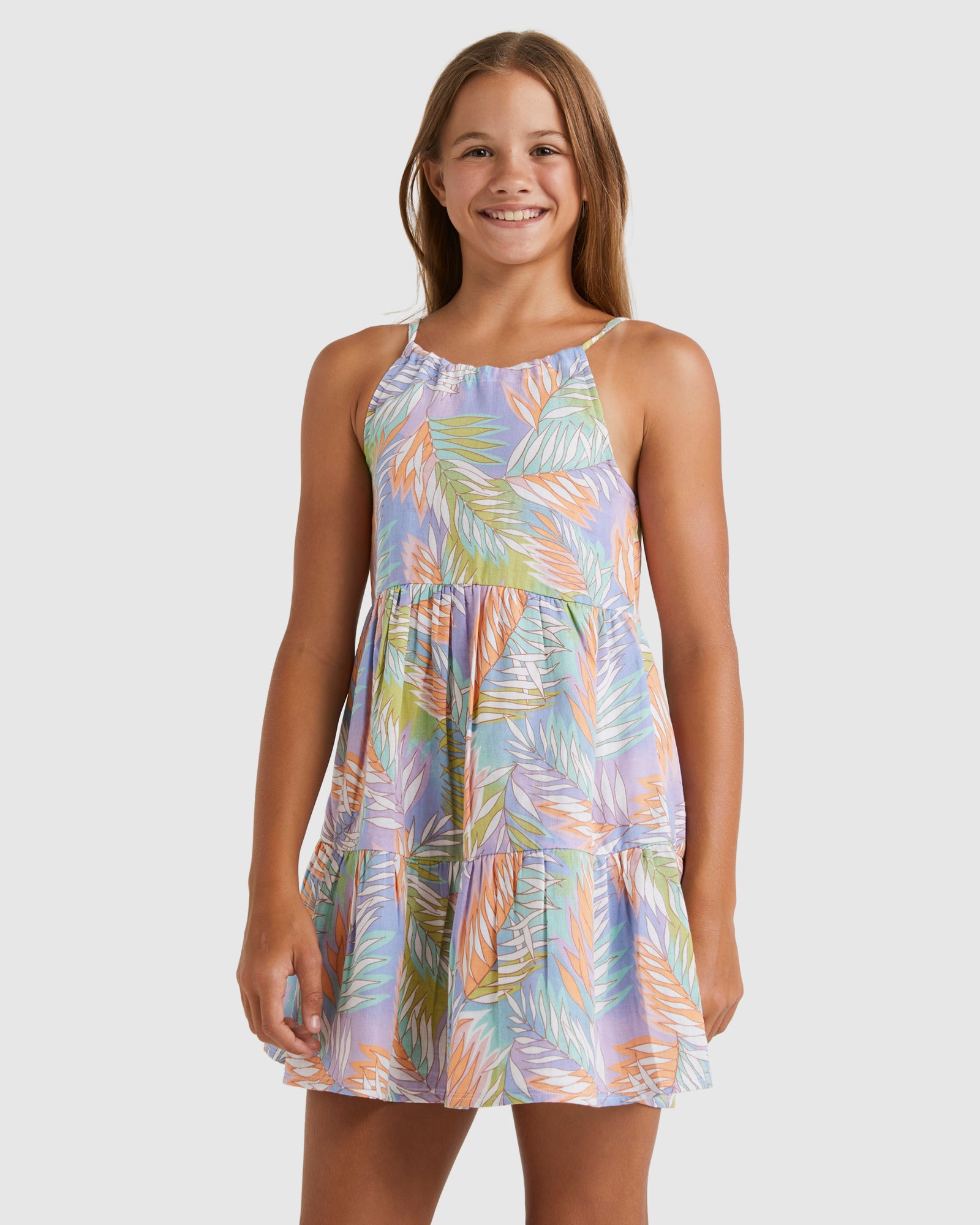Girls 6-12 Tropical Dayz Dress