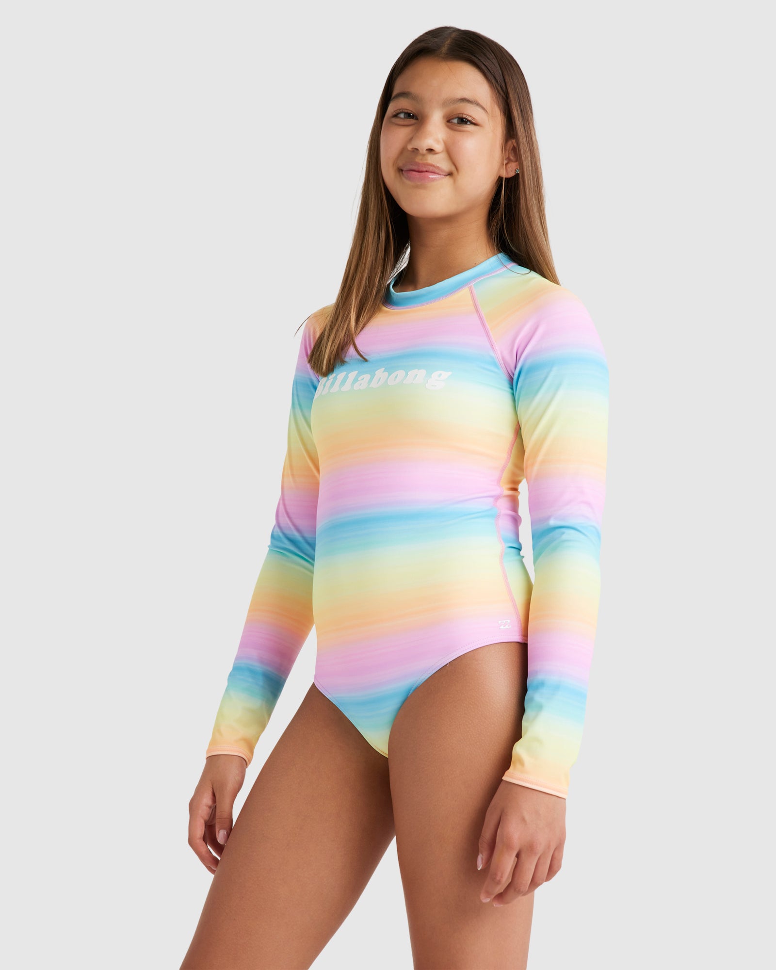 Girls 2-16 Vista Dreamin Long Sleeve Rash Vest