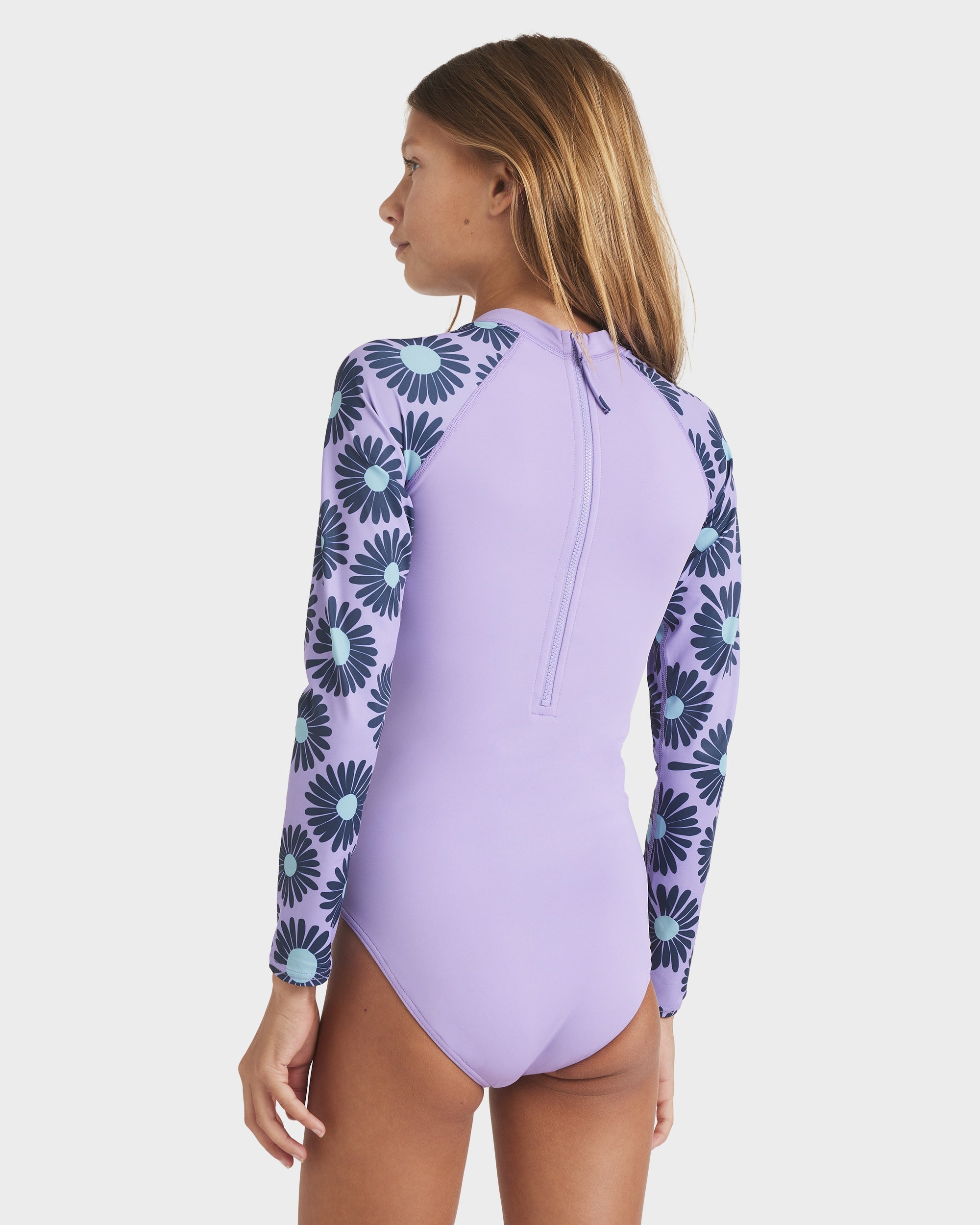 Girls 6-16 Fresh Daze Long Sleeve Rash Vest