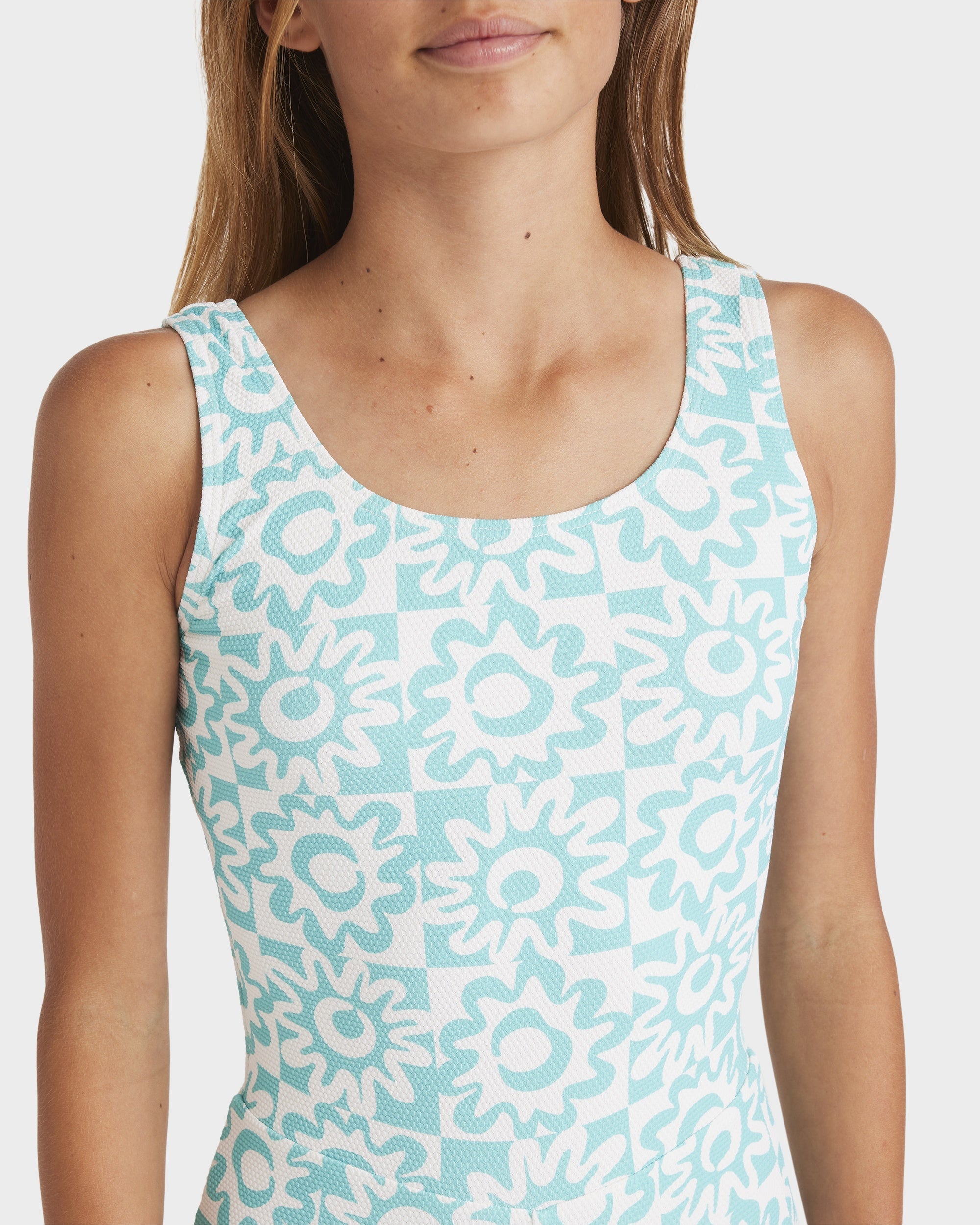 Girls 6-16 Lost On You Retro Surf Suit