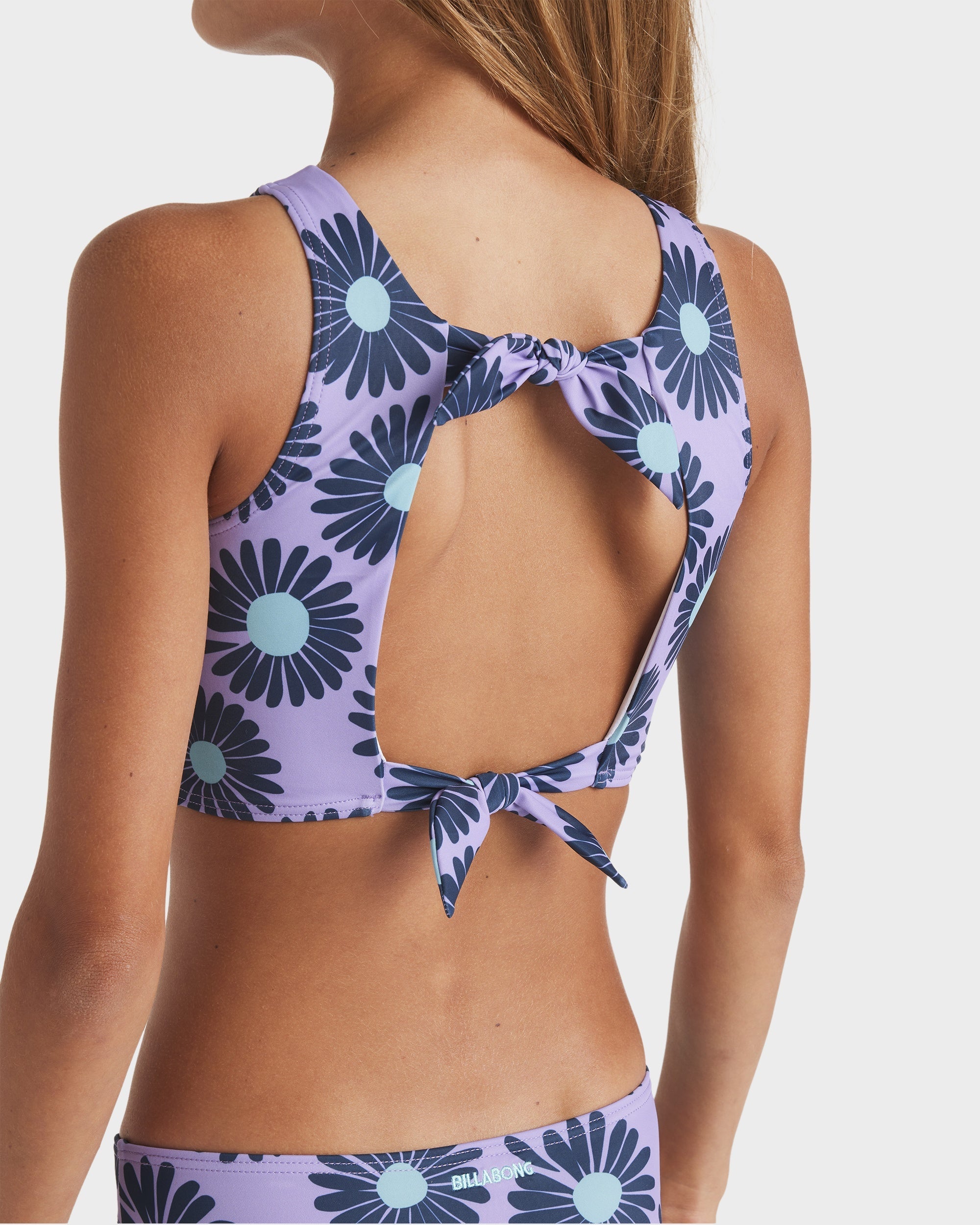 Girls 6-14 Fresh Daze High Neck Bikini Set