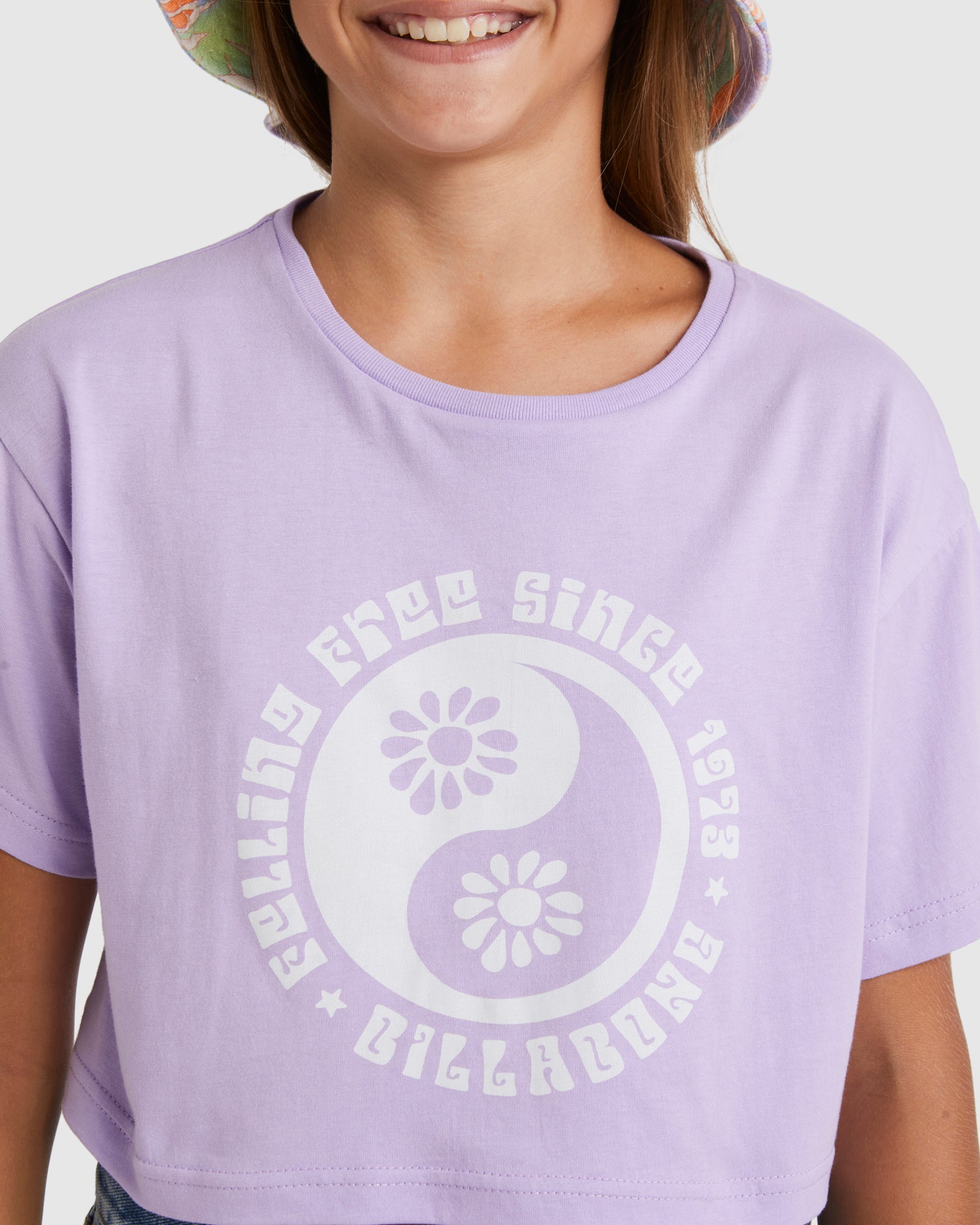 Girls 6-12 Feeling Free True Boy Crop T-Shirt