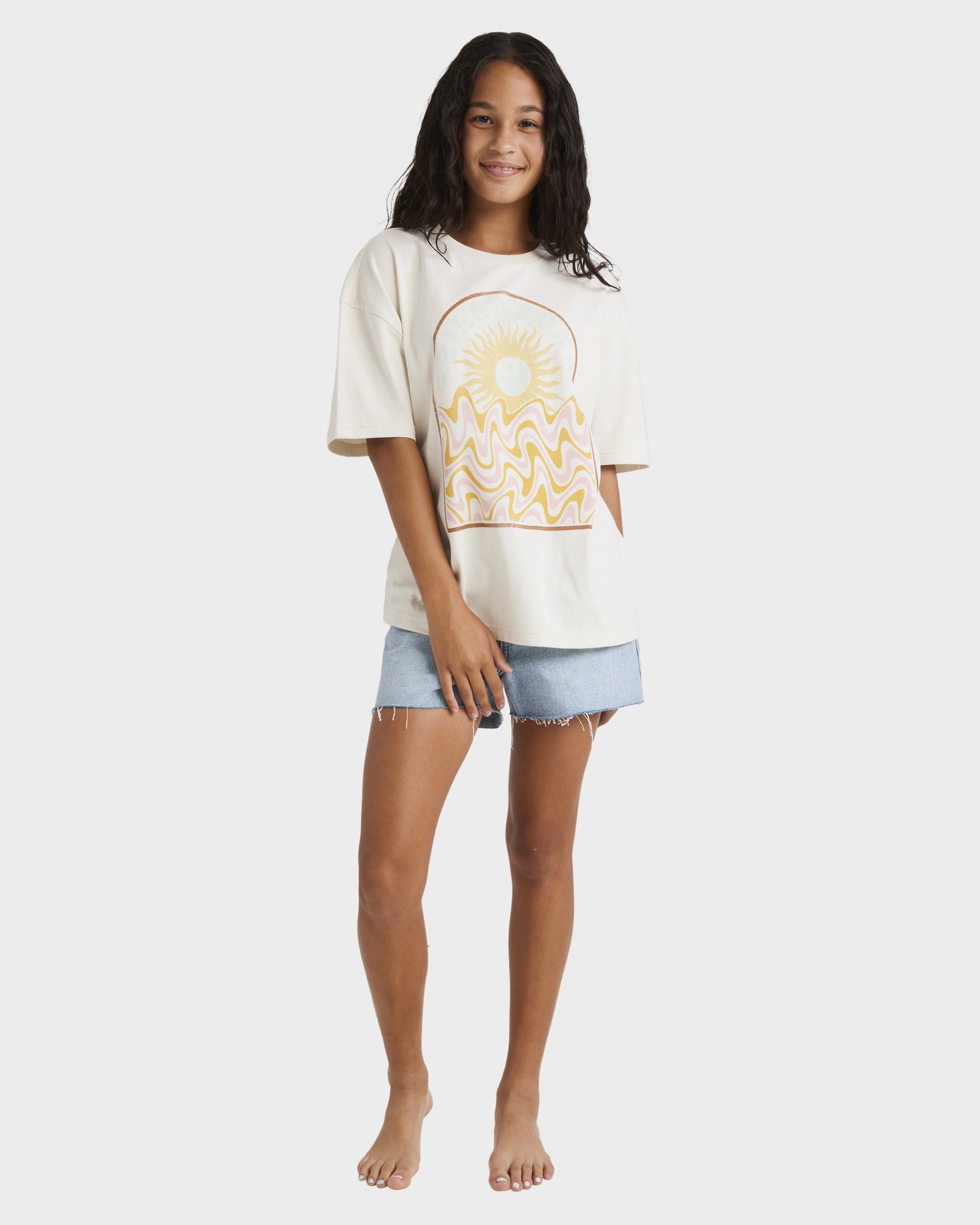 Girls 6-14 Groovy Nature T-Shirt