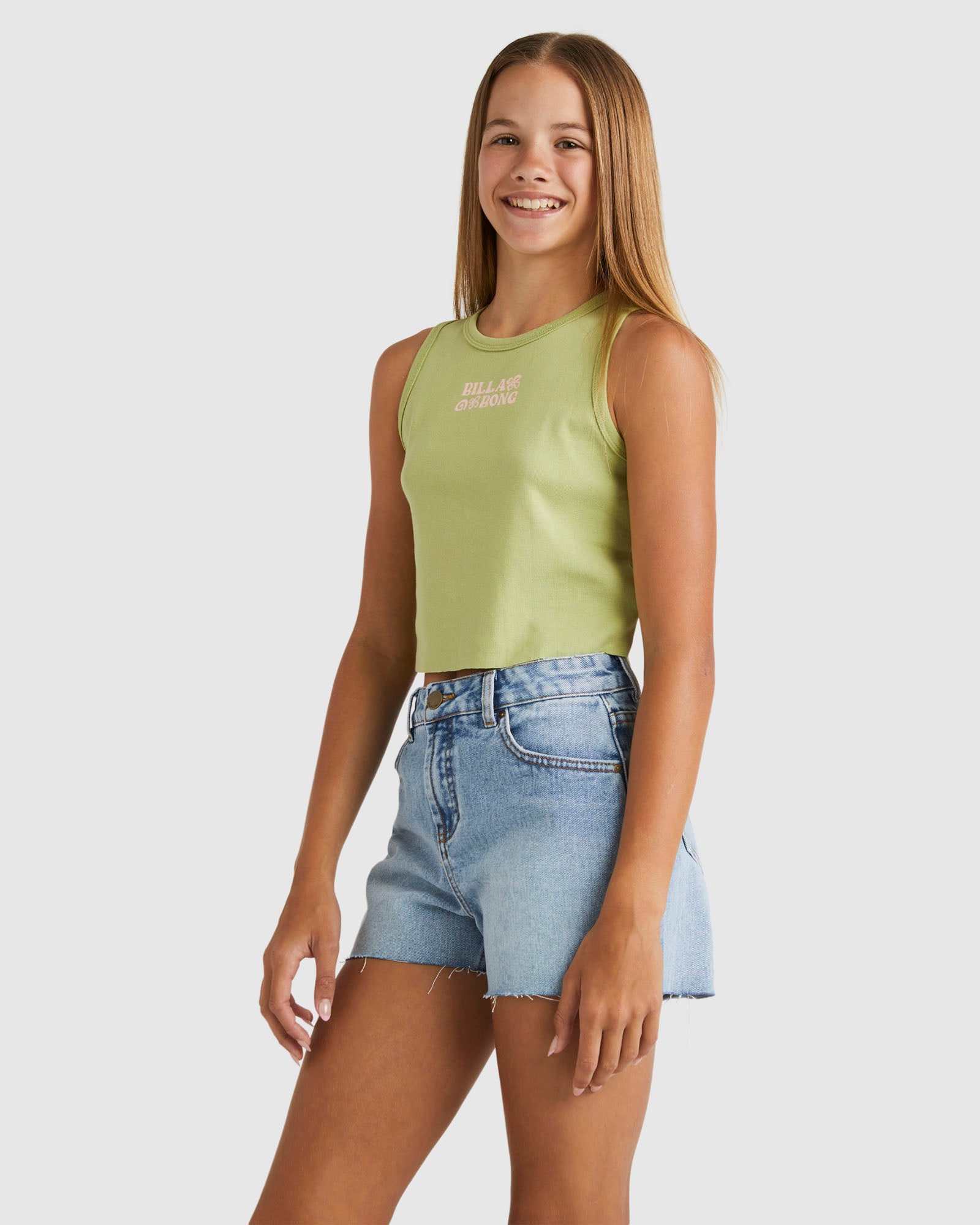 Girls 6-14 Wave N Flower T-Shirt