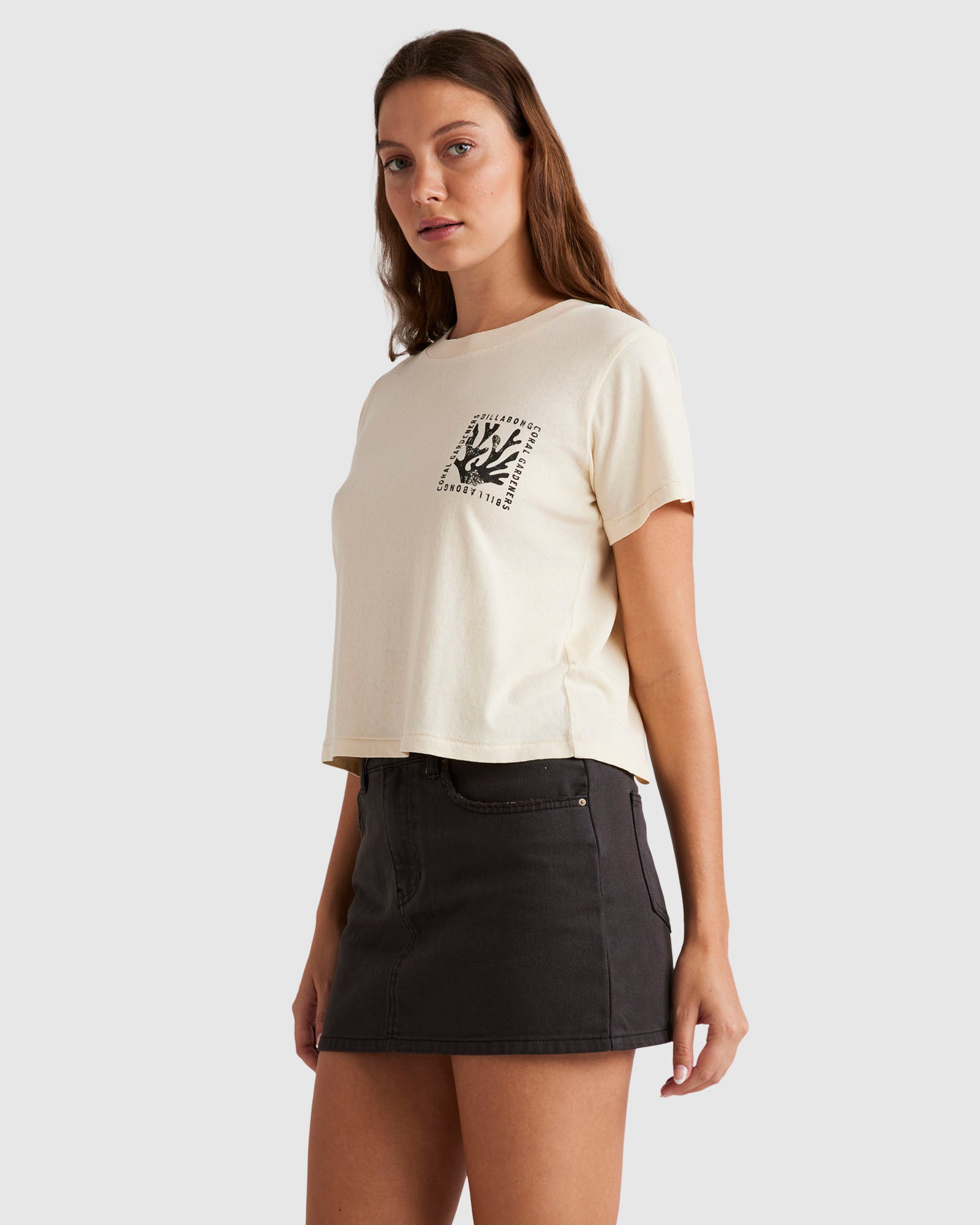 Womens Frankie Denim Mini Skirt