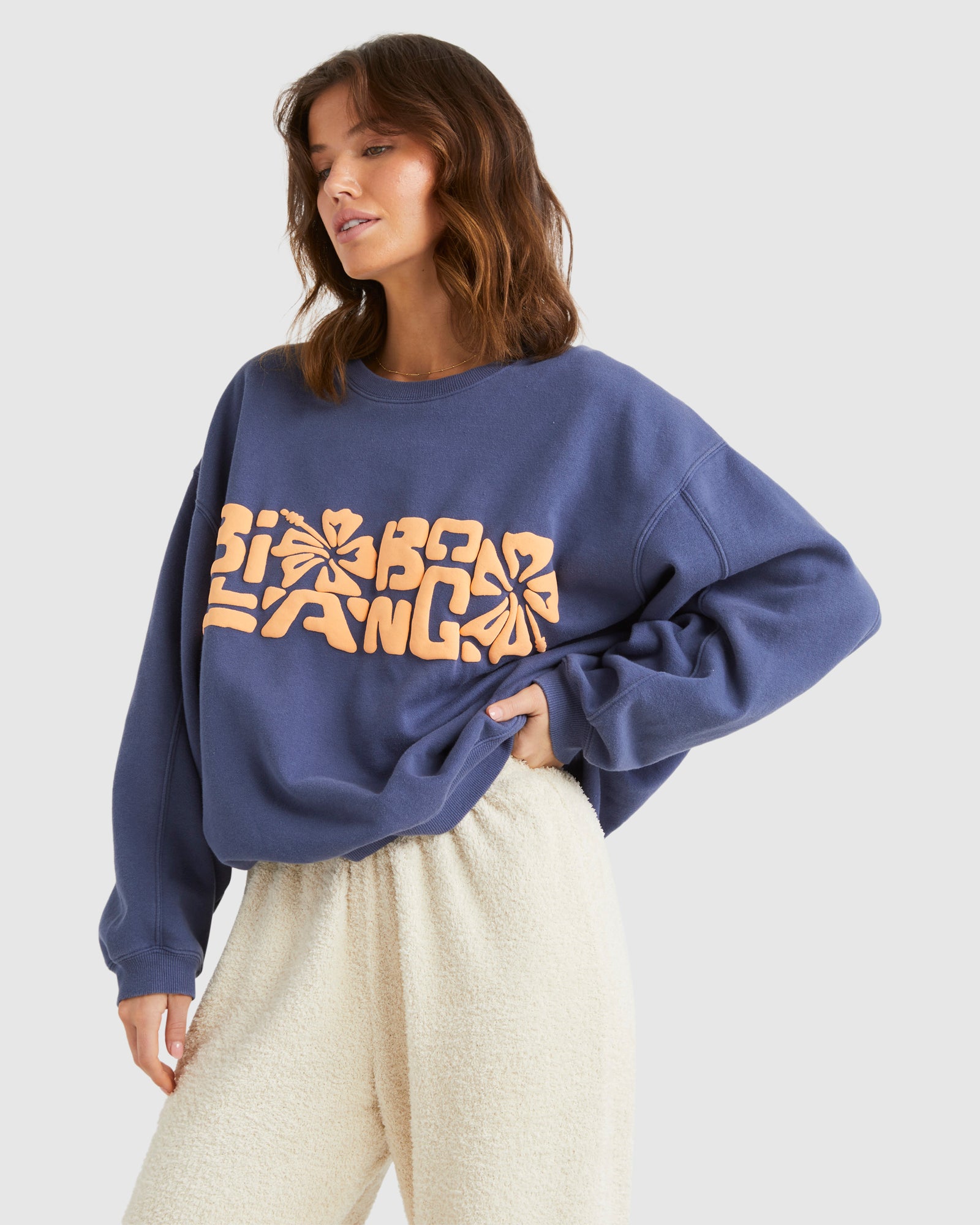 Womens Tiki Vibes Kendall Crew Neck