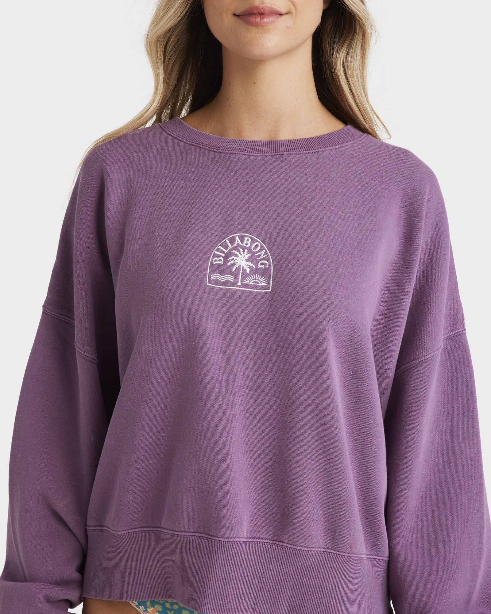 Womens Salty Babe Cabo Crew Neck