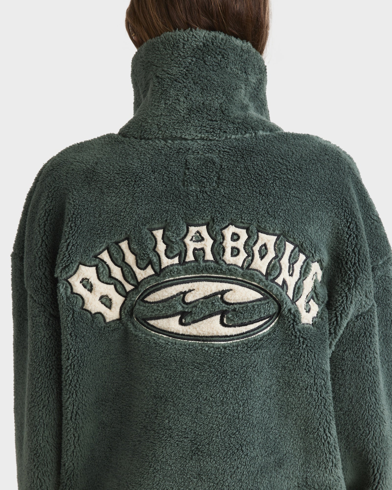 Womens Old Days Half Zip Fleece Pullover