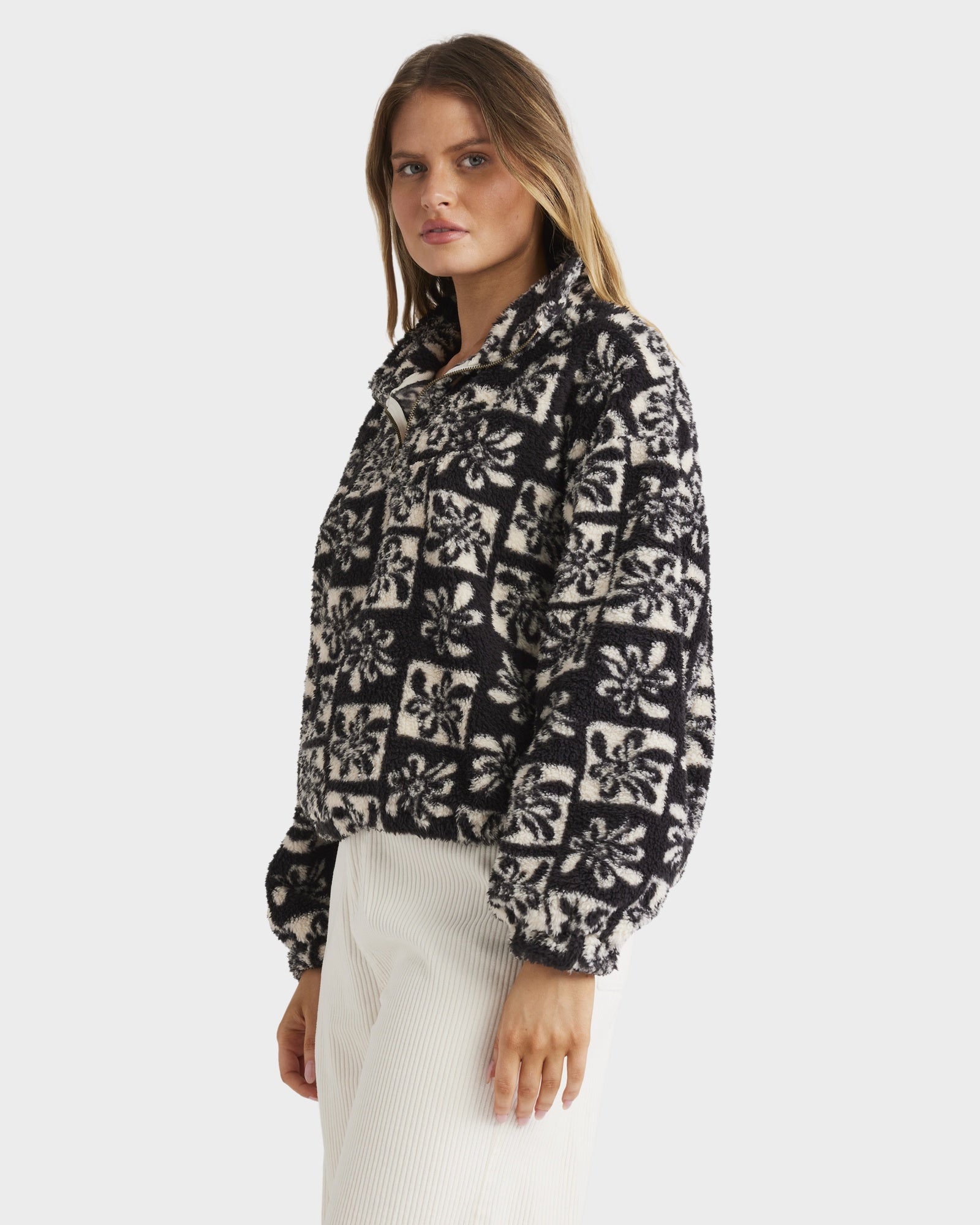 Womens Ur A Legend Half Zip Fleece Pullover