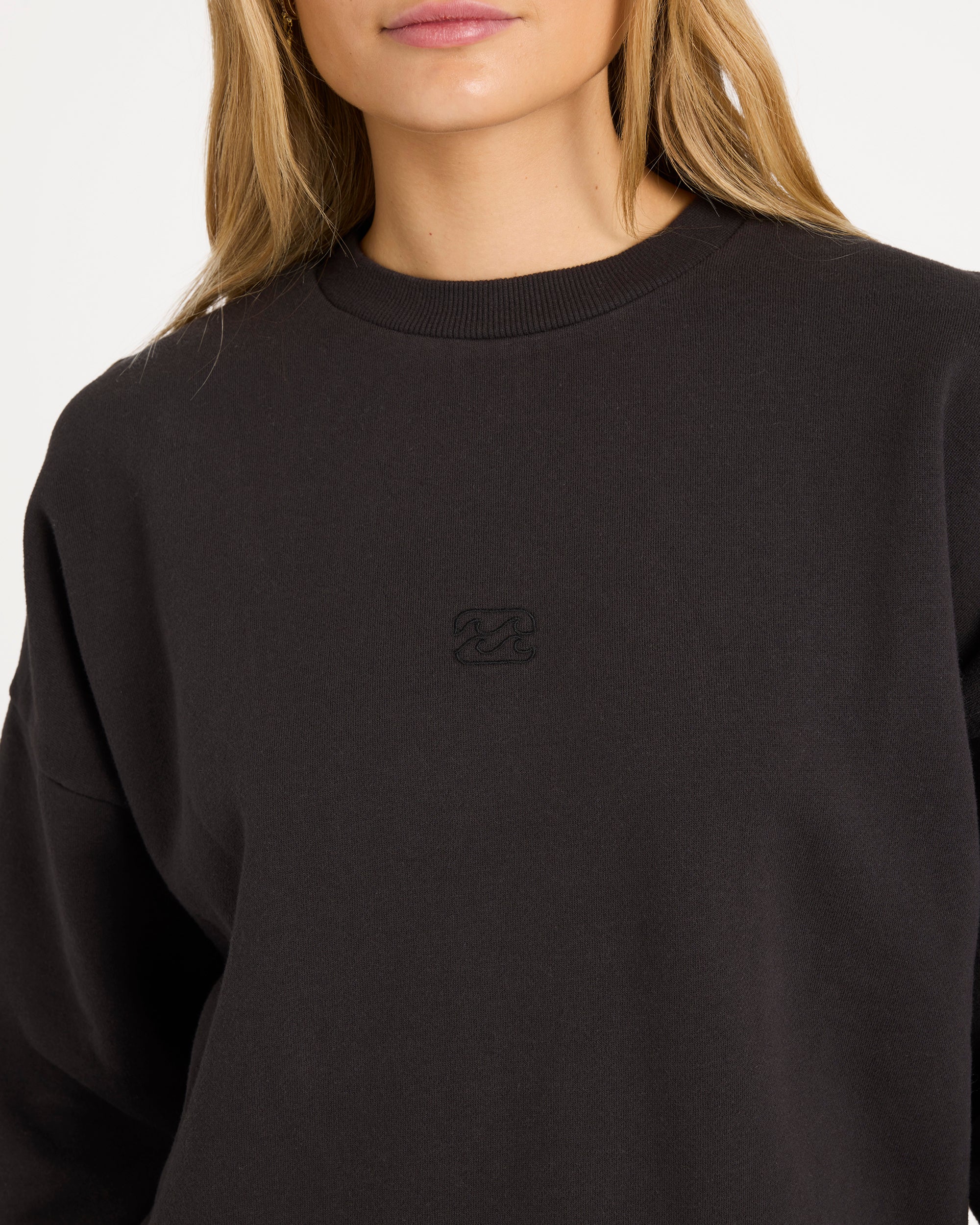 Womens Wave Essentials Crew Neck