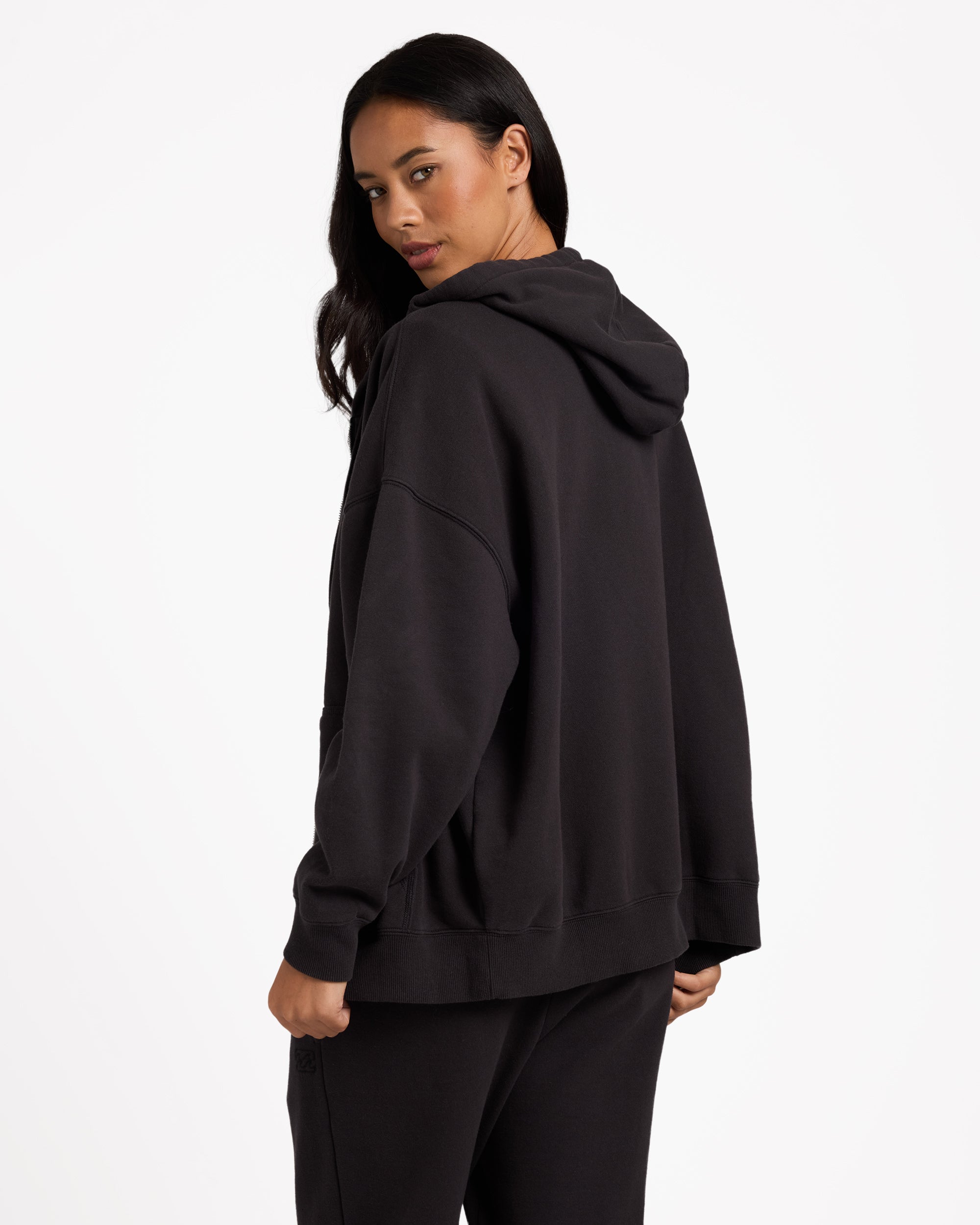 WAVE ESSENTIALS ZIP THRU HOOD