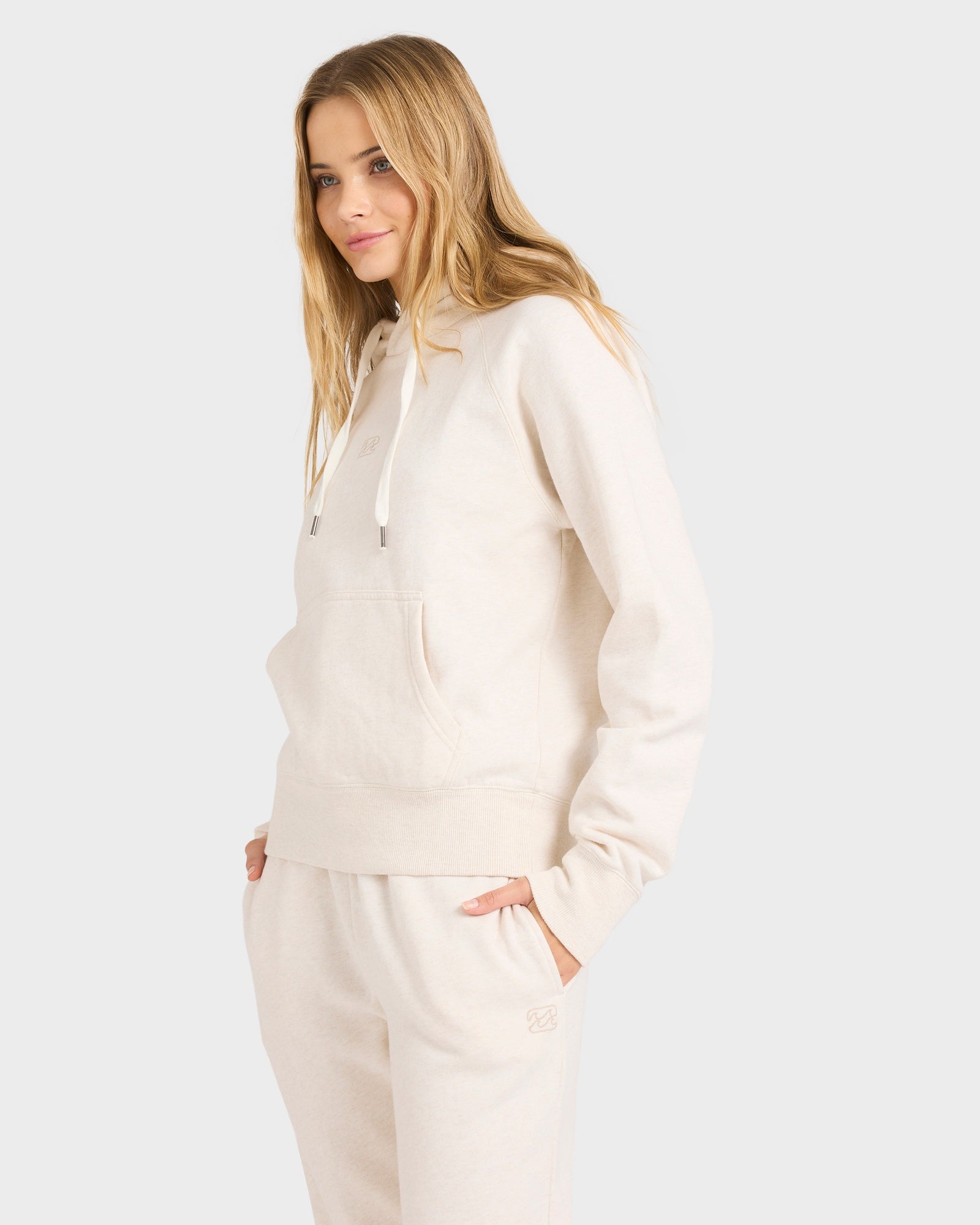 Womens Wave Essentials Pullover Hoodie