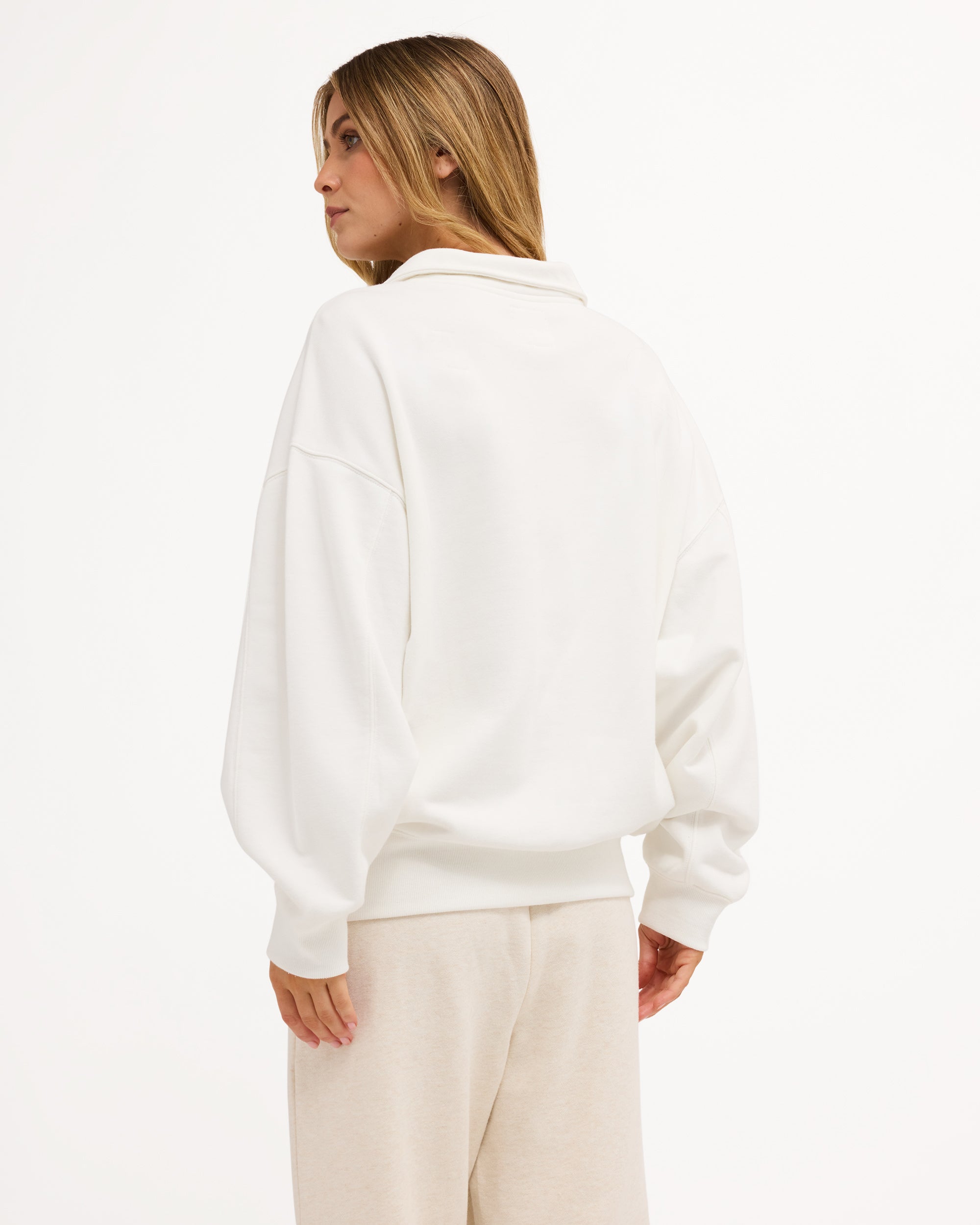 Womens Revival Half Zip Crew