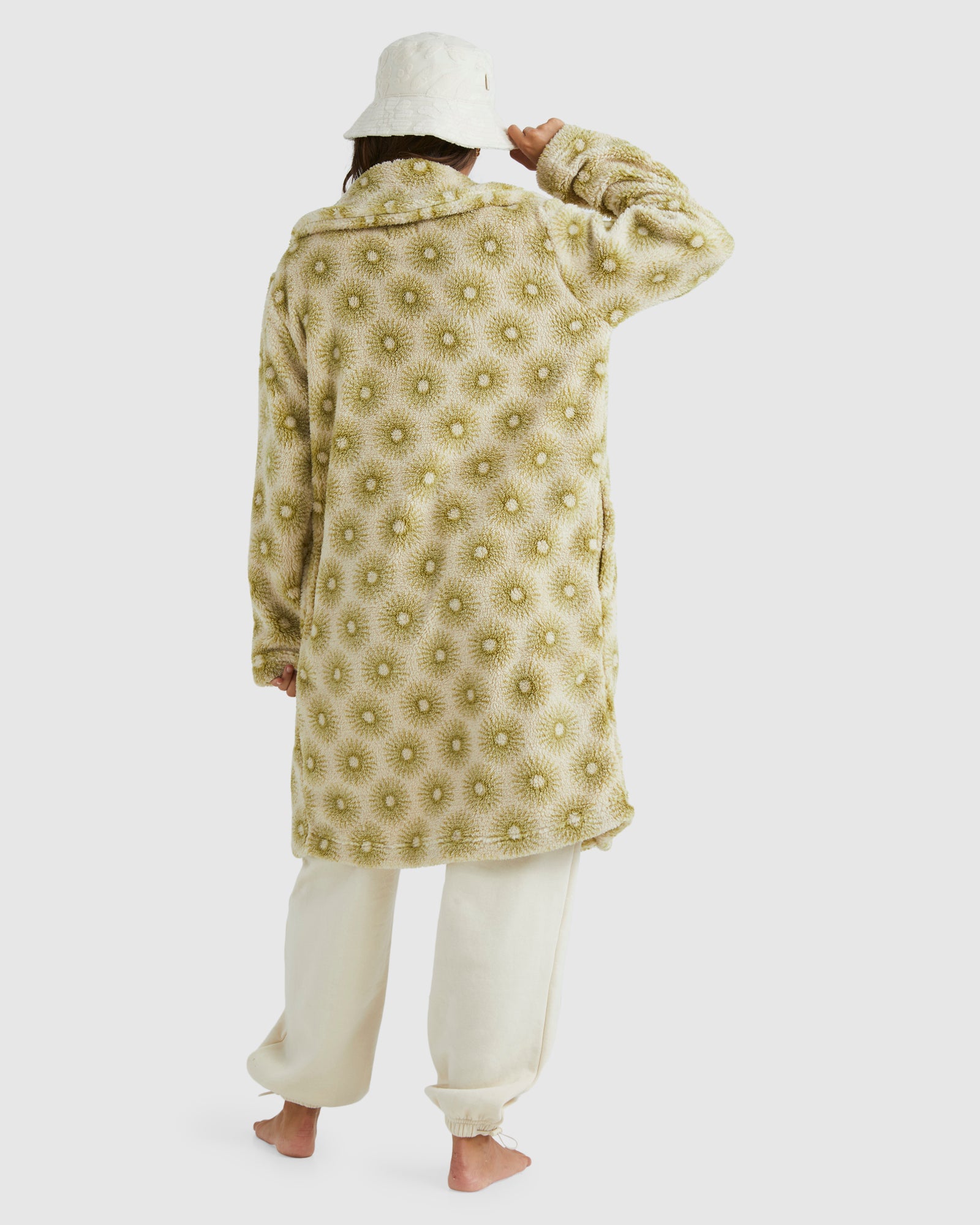 Womens Brick Lane Cozy Teddy Fleece Jacket