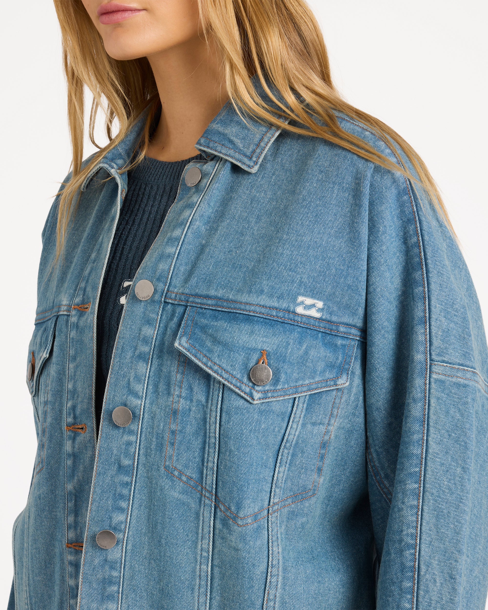 Womens Cool Times Trucker Jacket