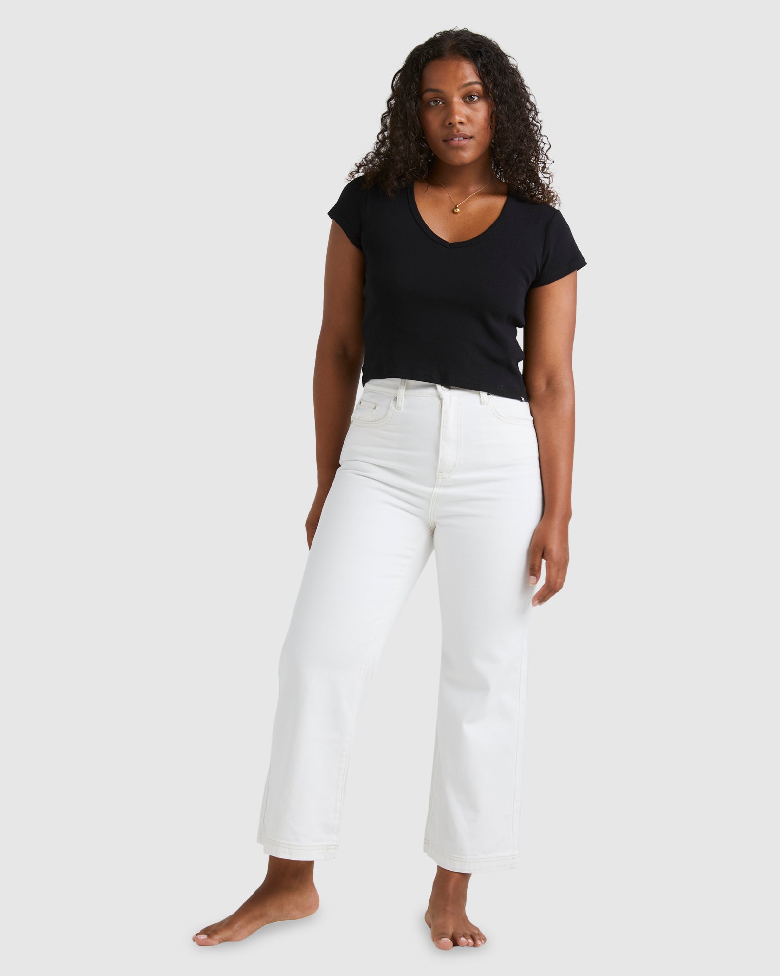 Womens Baby Vee T-Shirt