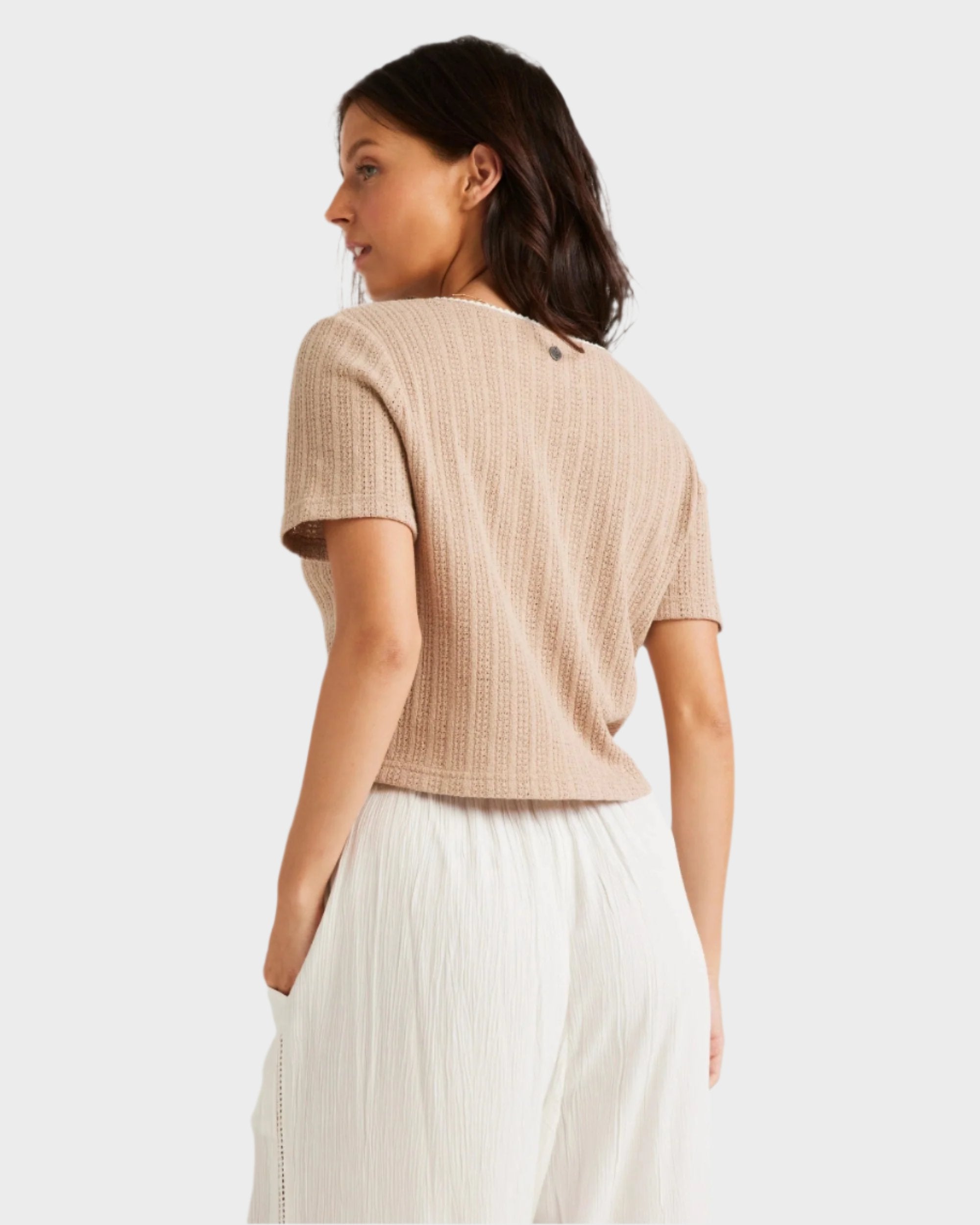 Womens Lounger Short Sleeve Shirt