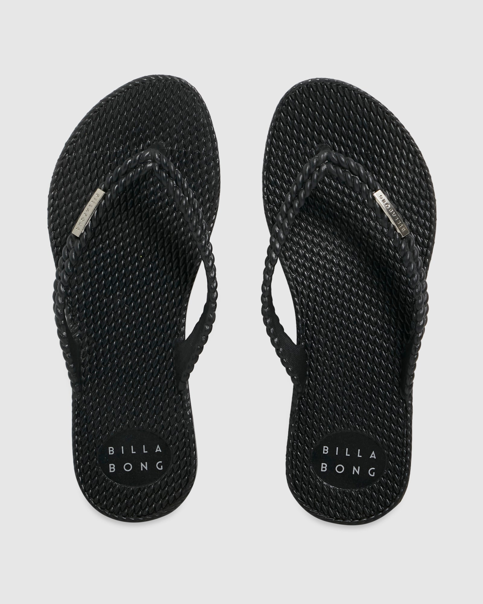 Womens Kick Back Solid Thongs