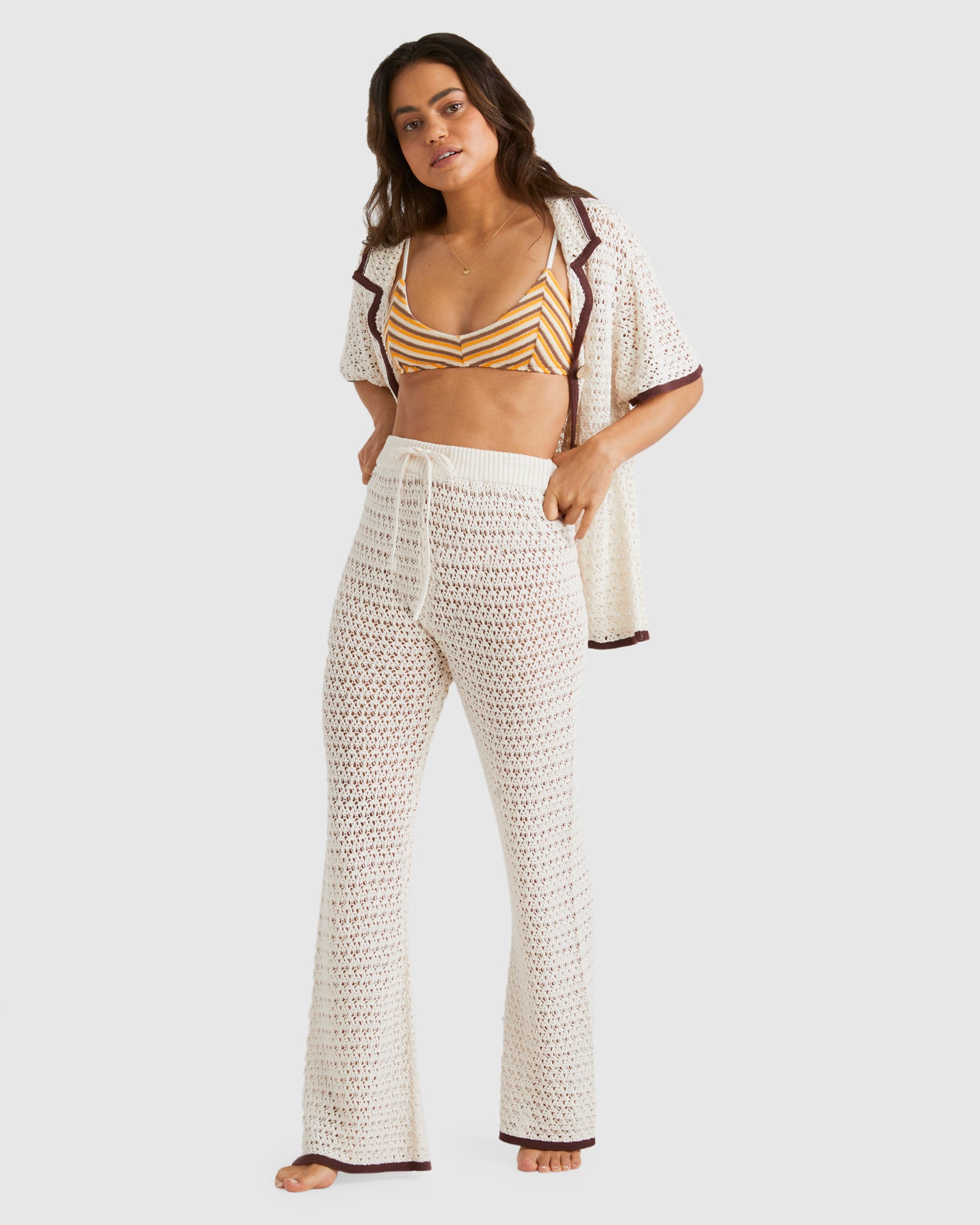 Womens Postcards Pants